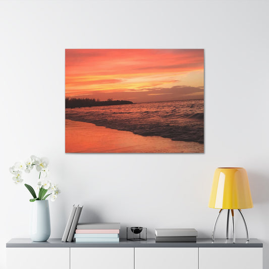 Montego Bay Jamaica Sunset Canvas Gallery Wraps