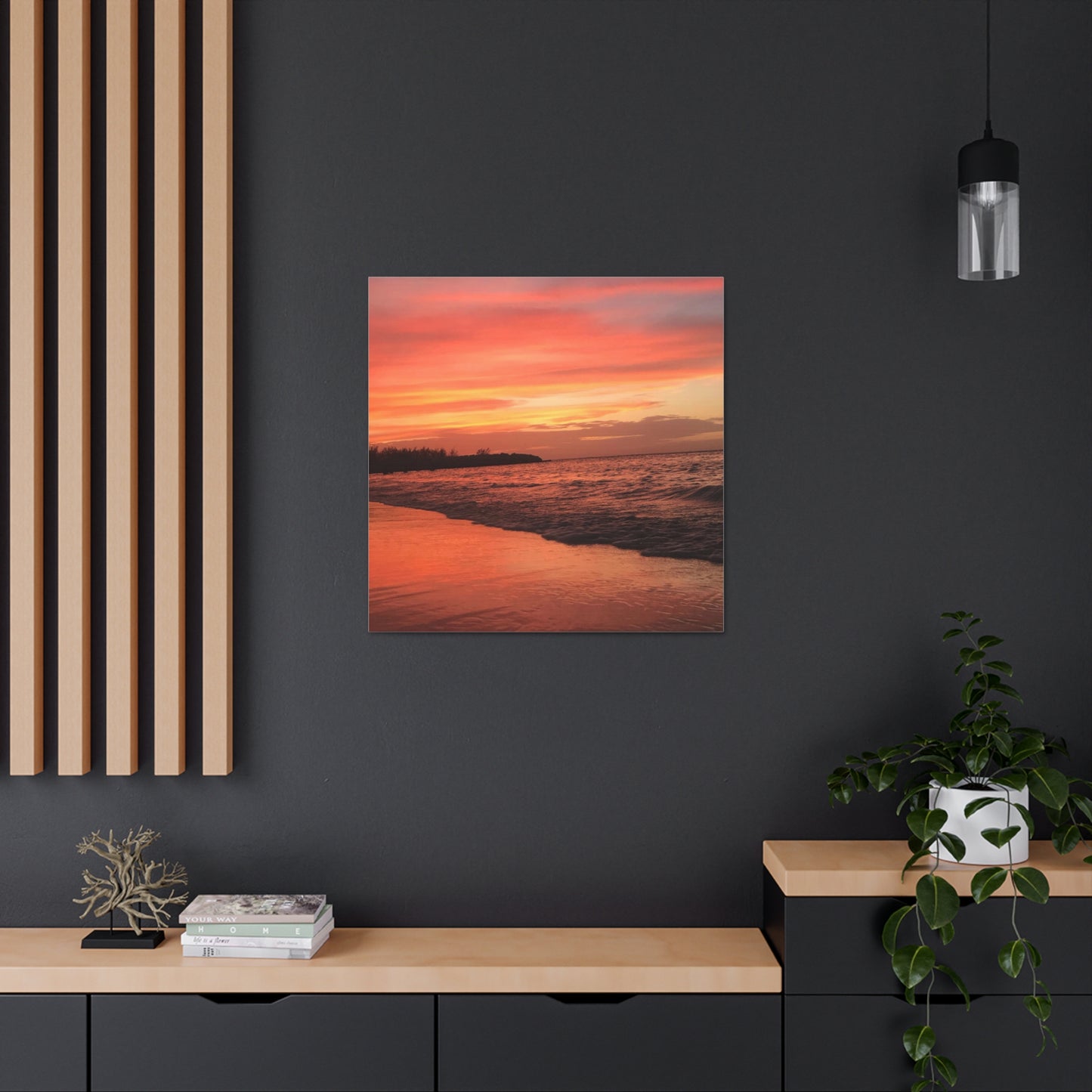 Montego Bay Jamaica Sunset Canvas Gallery Wraps