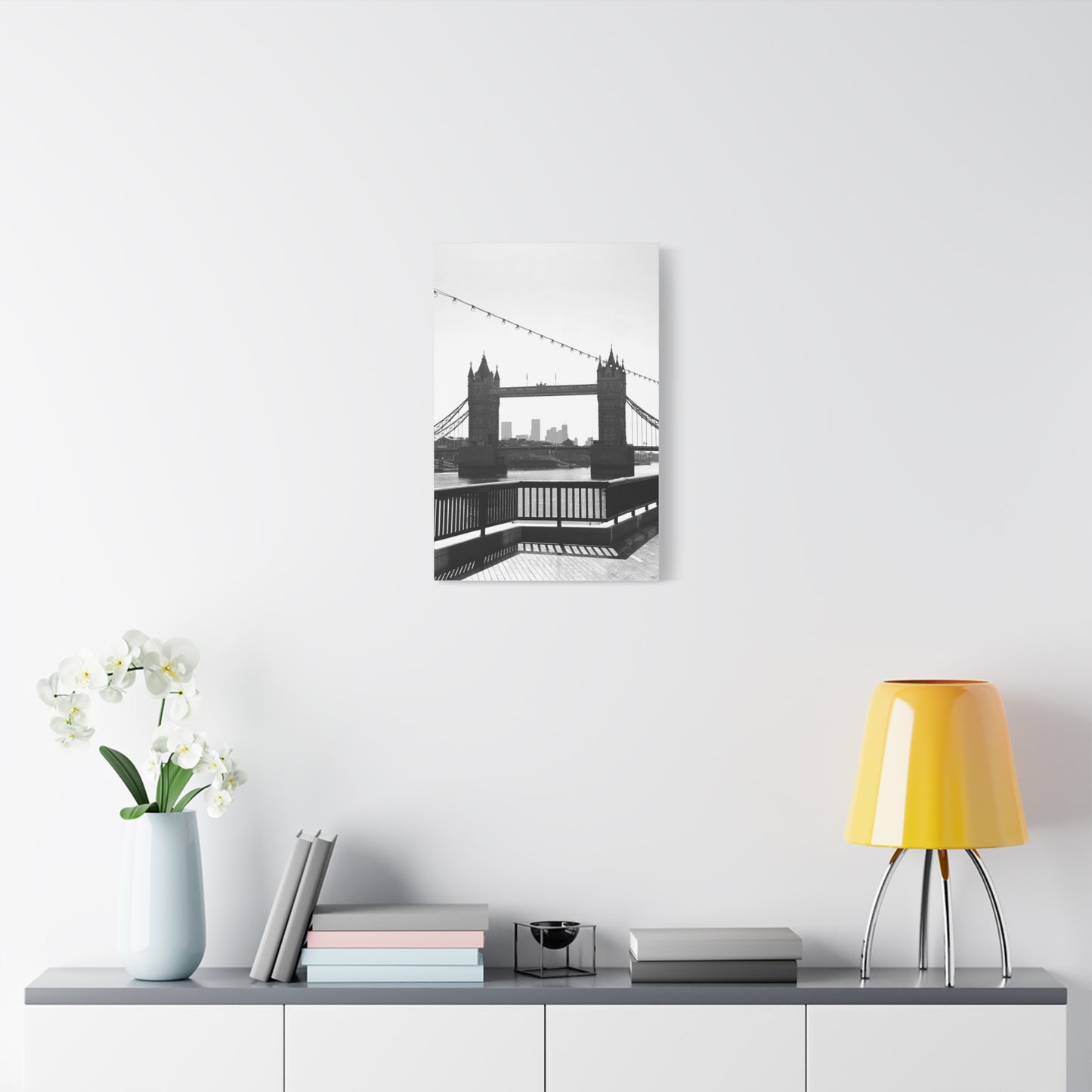 London Tower Bridge Matte Canvas