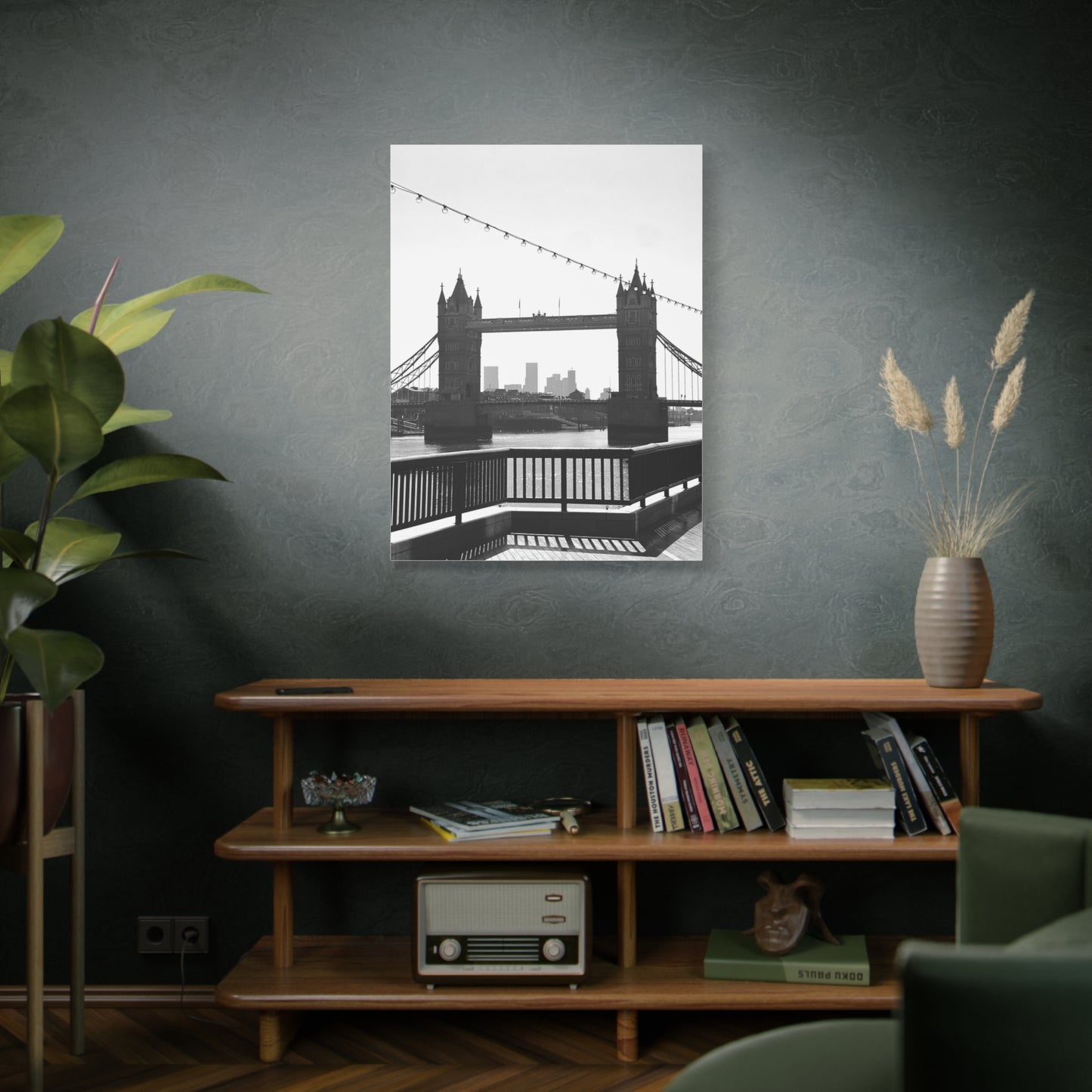 London Tower Bridge Matte Canvas