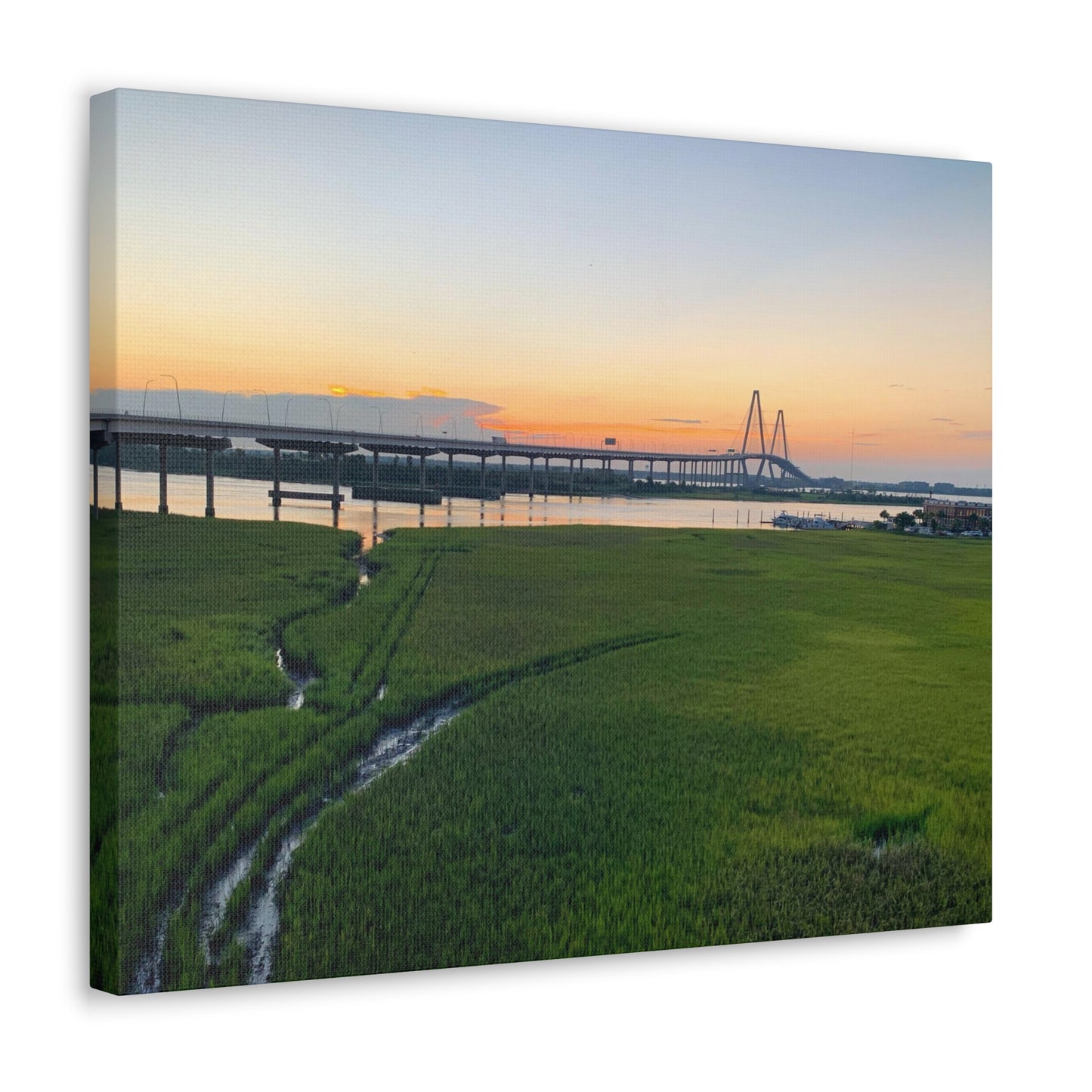 Cooper River Bridge Morning Gallery Canvas