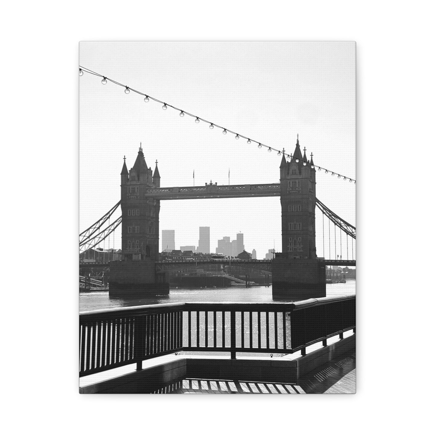 London Tower Bridge Matte Canvas