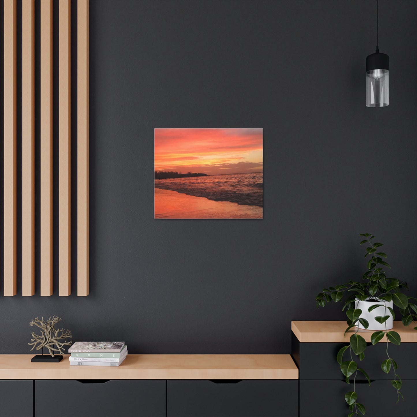 Montego Bay Jamaica Sunset Canvas Gallery Wraps