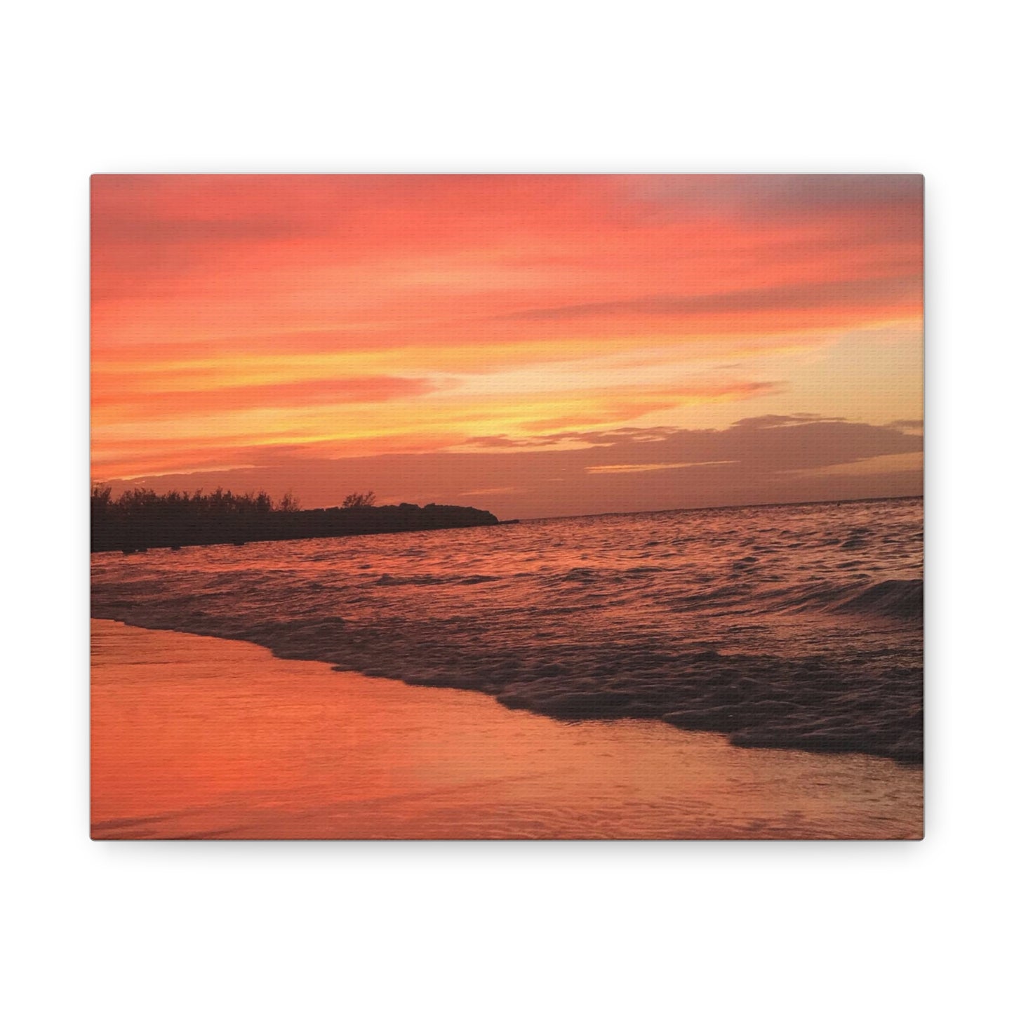 Montego Bay Jamaica Sunset Canvas Gallery Wraps