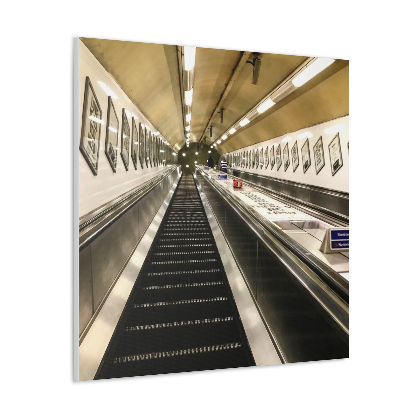 London Escalator Gallery Wraps