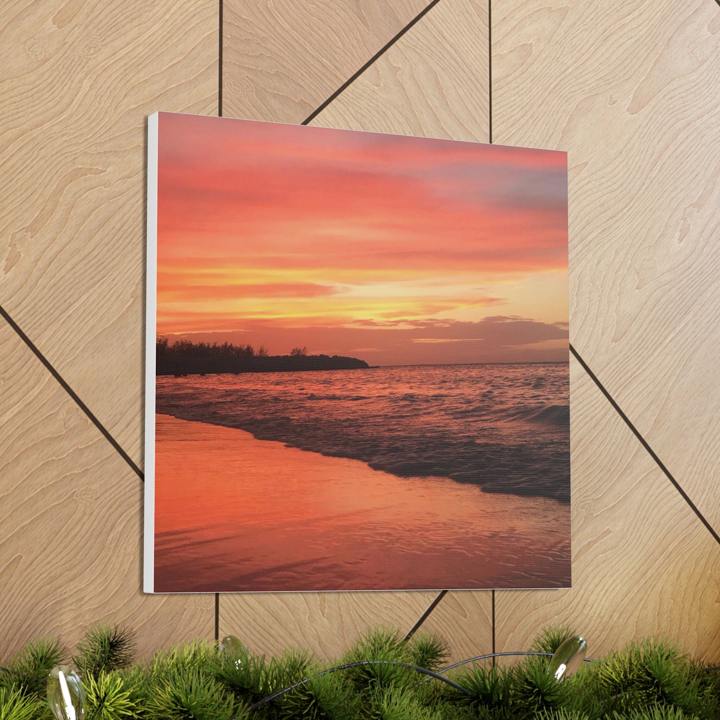 Montego Bay Jamaica Sunset Canvas Gallery Wraps