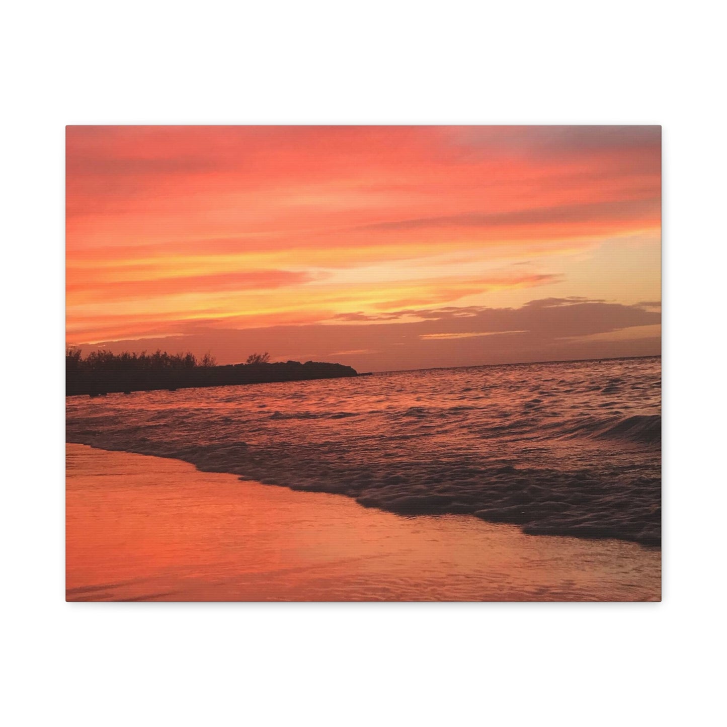 Montego Bay Jamaica Sunset Canvas Gallery Wraps