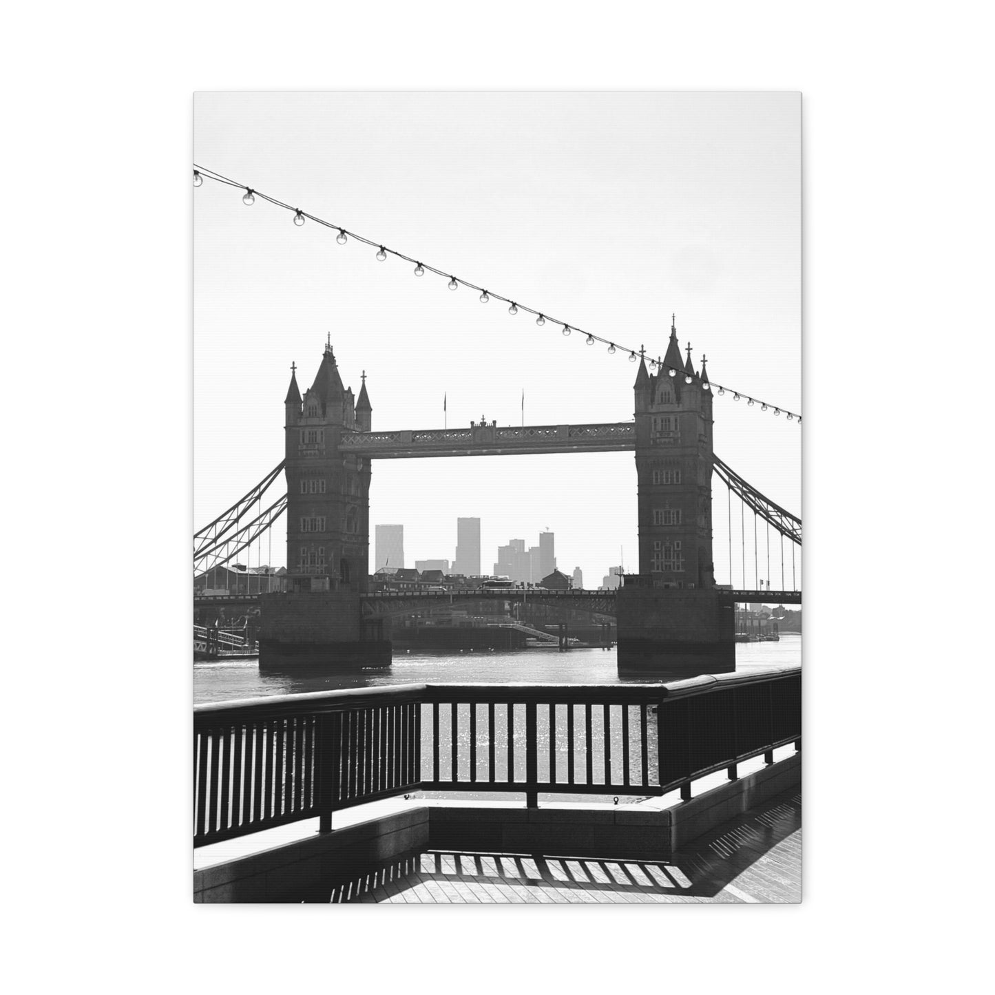 London Tower Bridge Matte Canvas