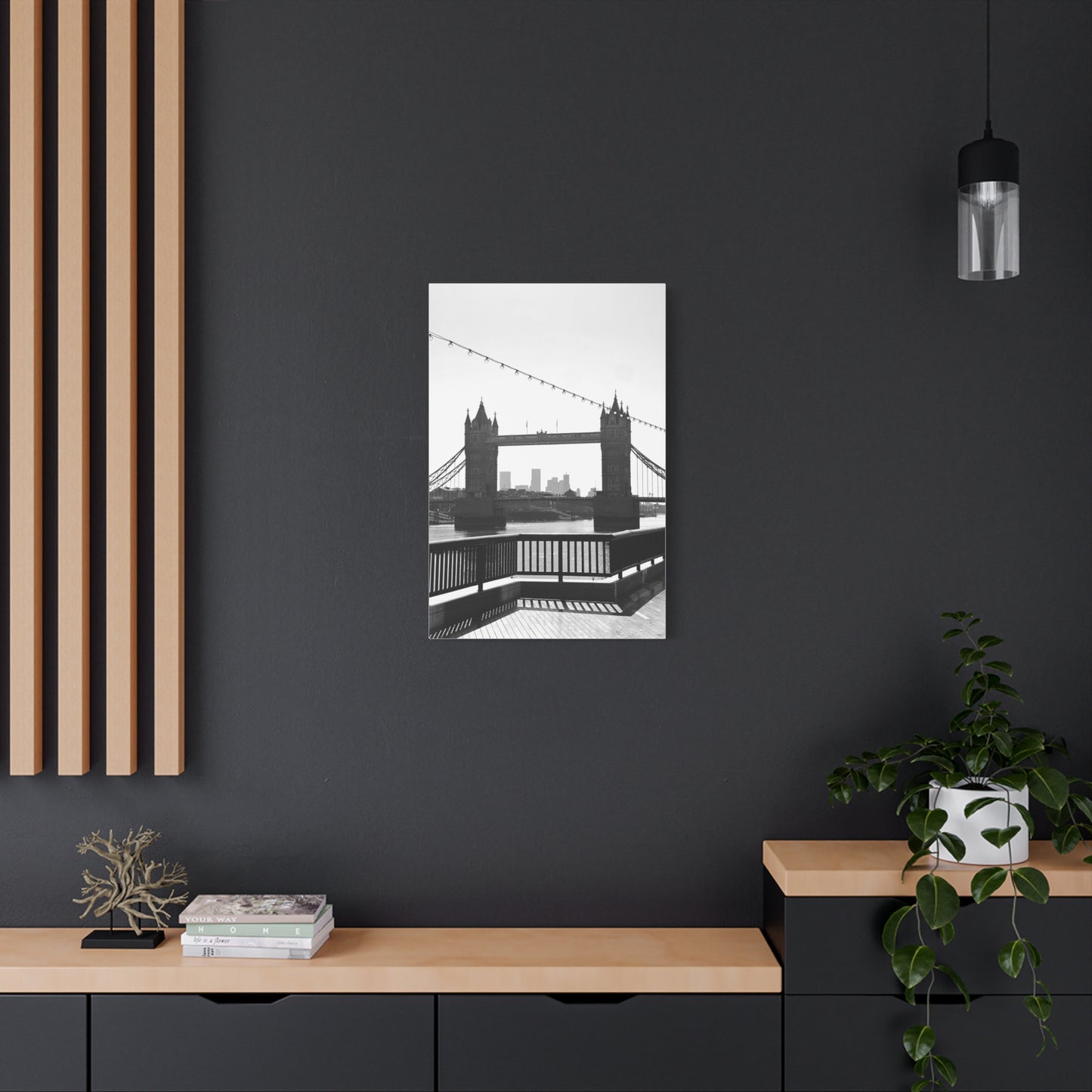 London Tower Bridge Matte Canvas