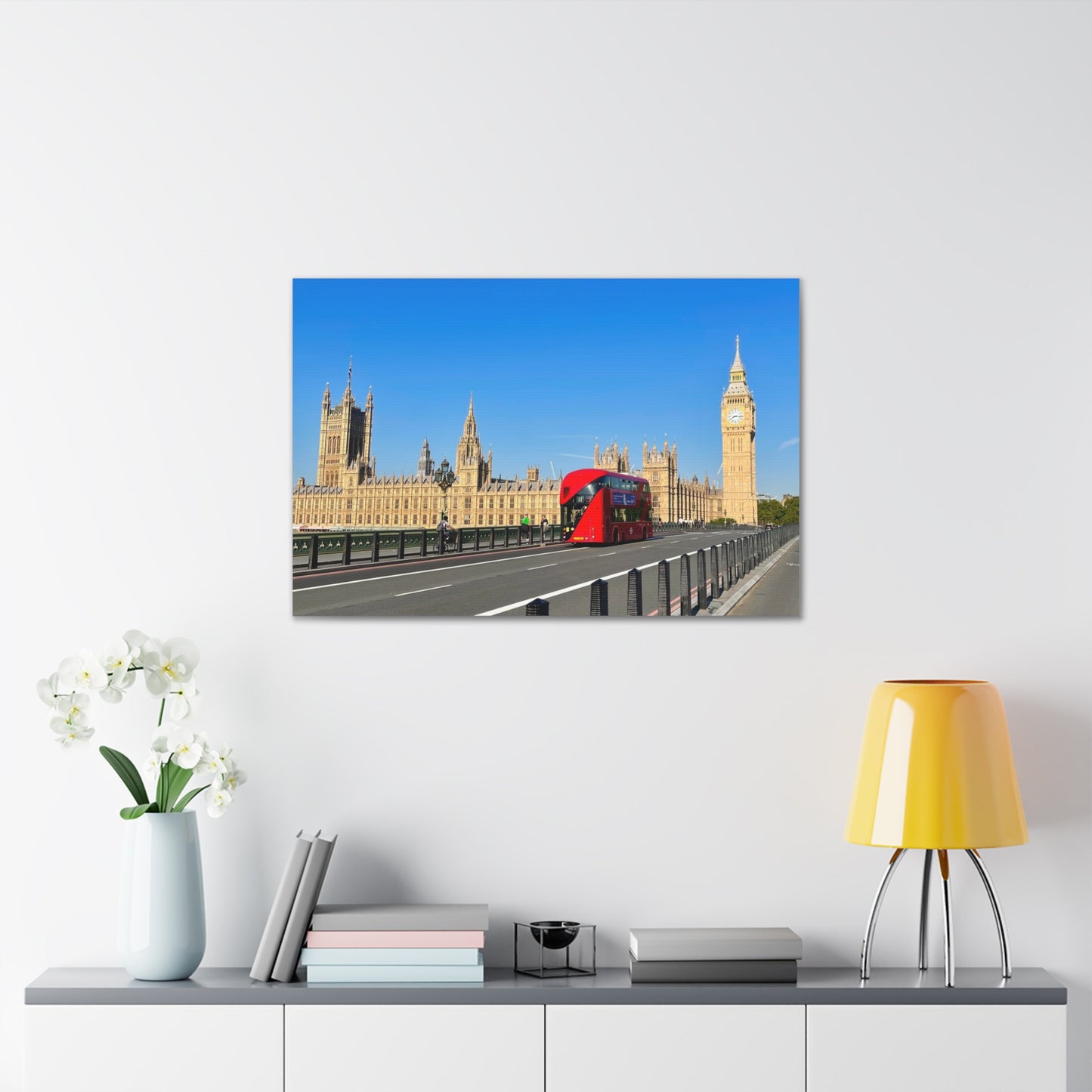 Big Ben Double Decker Canvas Gallery Wraps