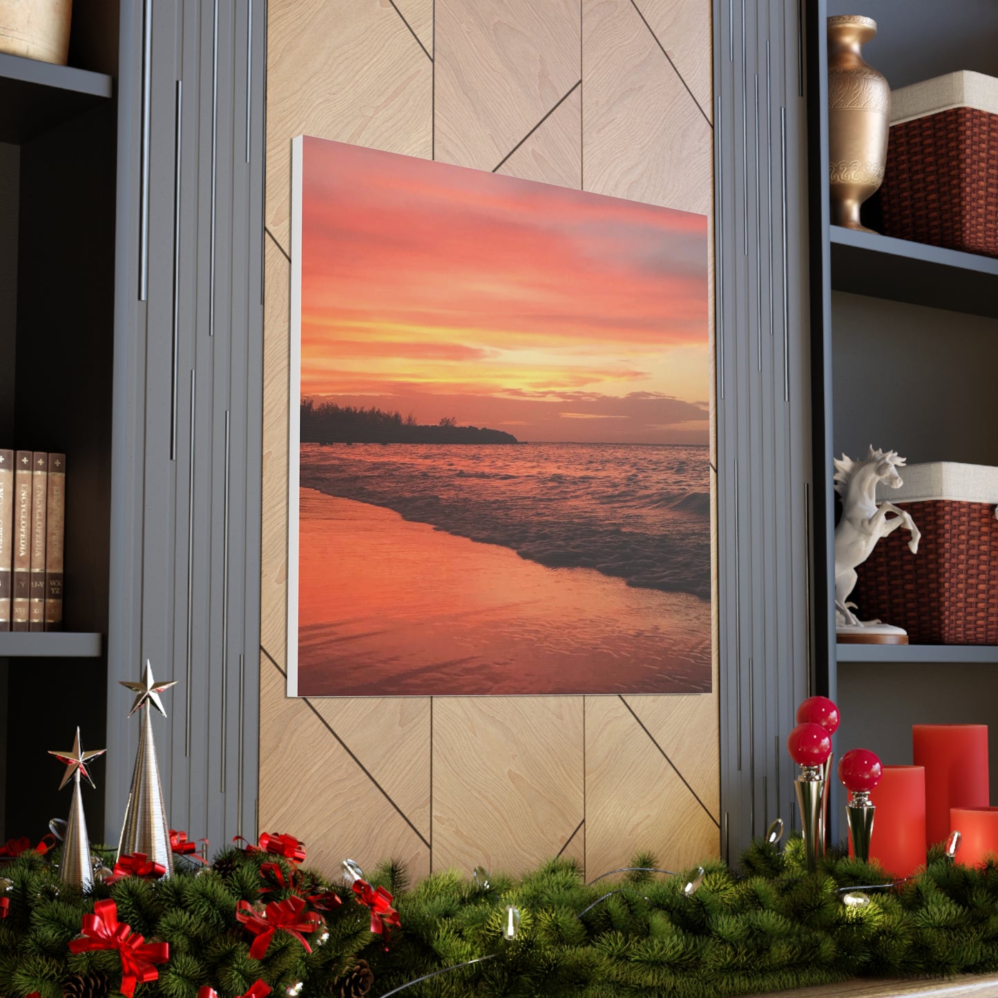 Montego Bay Jamaica Sunset Canvas Gallery Wraps