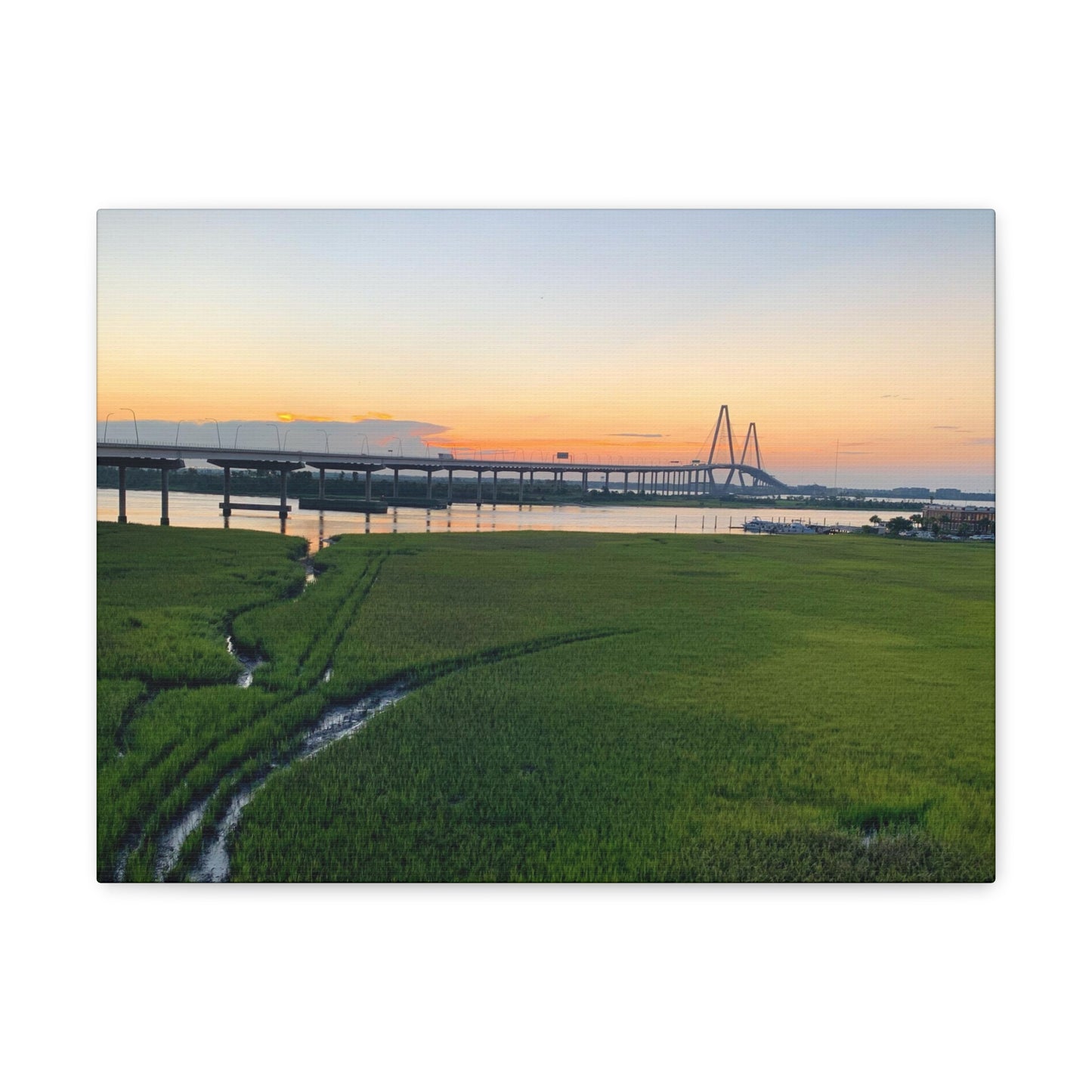 Cooper River Bridge Morning Gallery Canvas