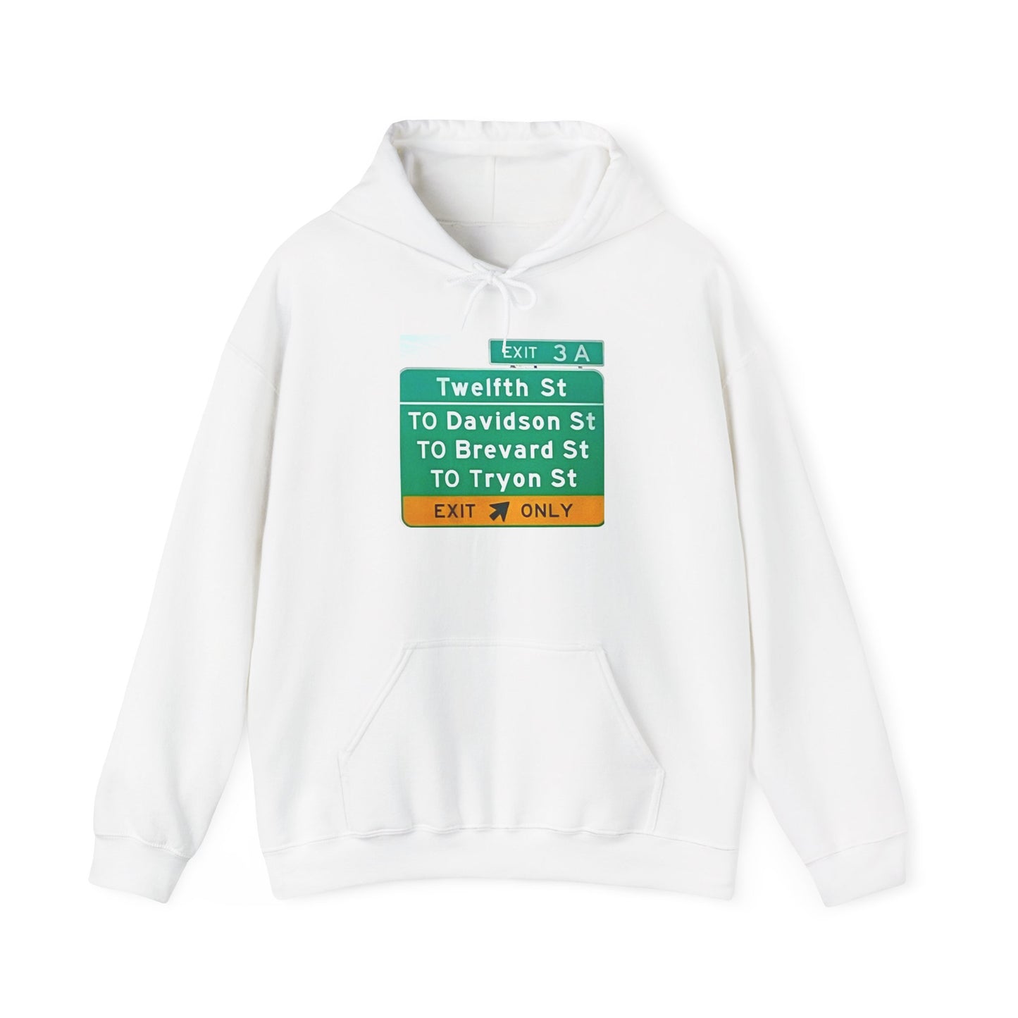 Charlotte I-277 Exit 3A Unisex Heavy Blend™ Hooded Sweatshirt