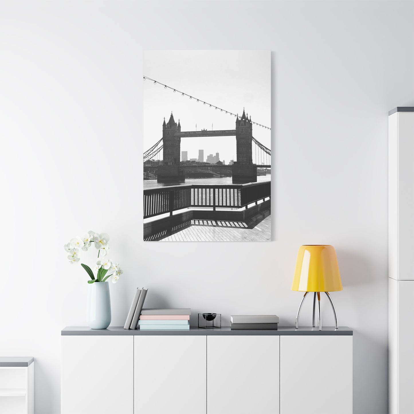 London Tower Bridge Matte Canvas