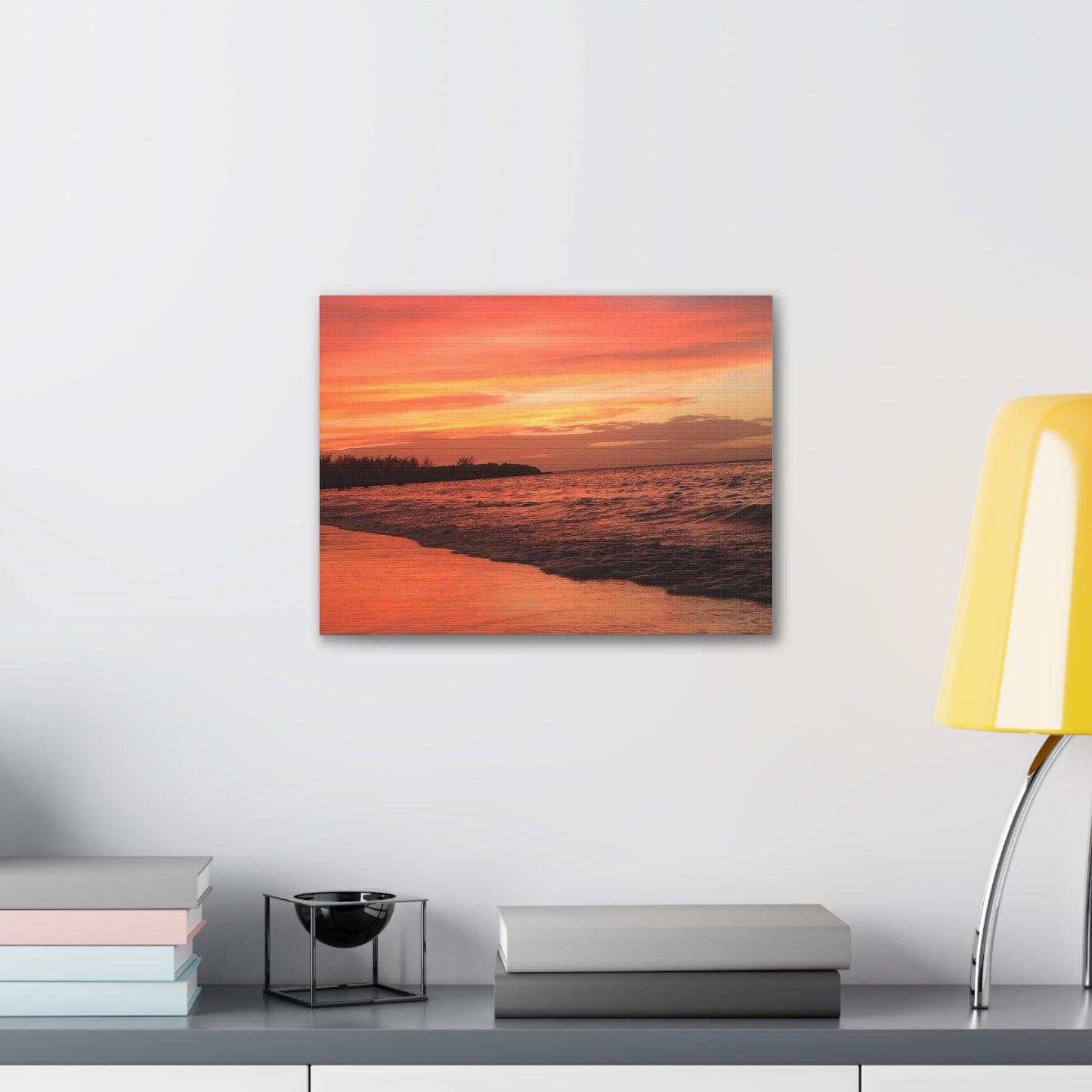 Montego Bay Jamaica Sunset Canvas Gallery Wraps