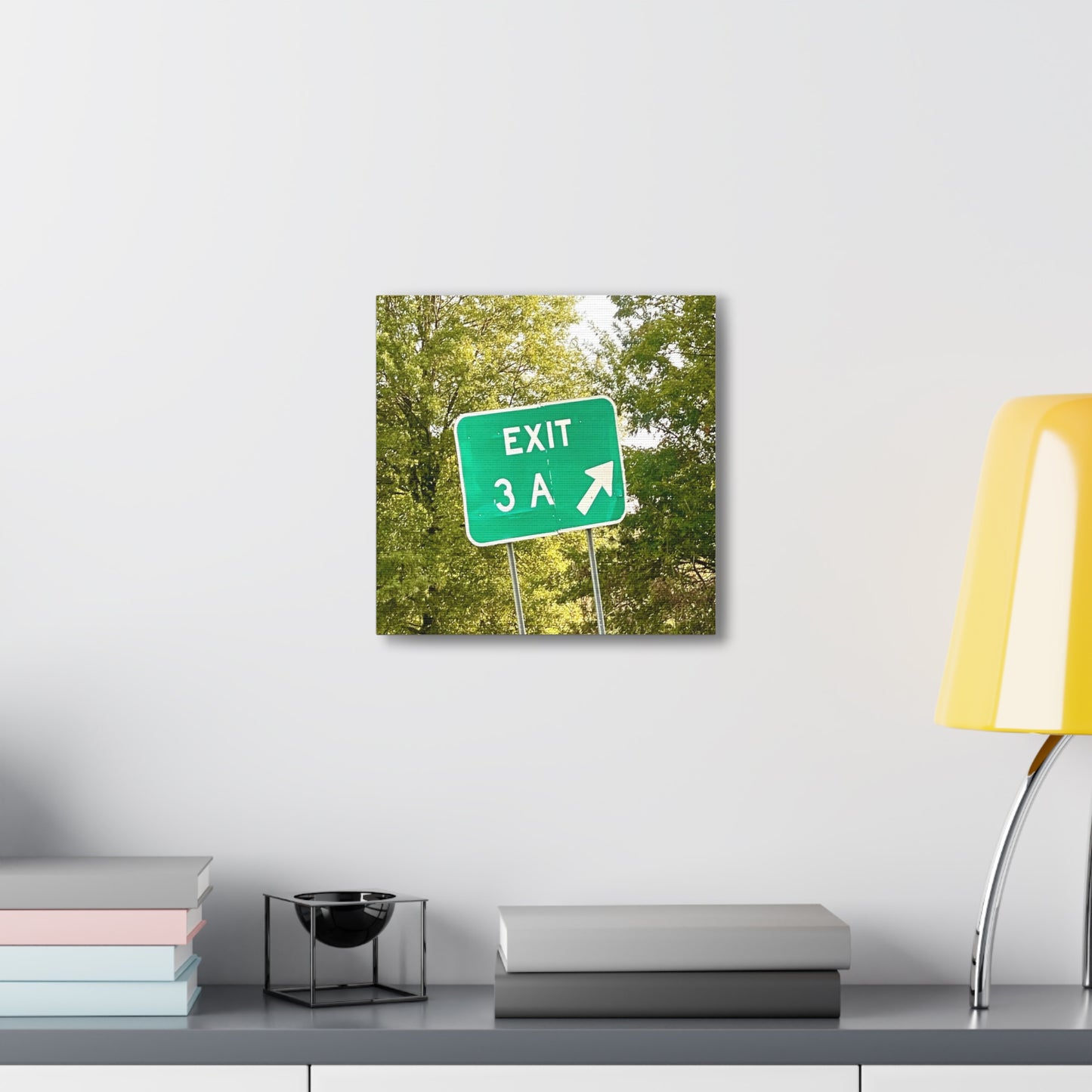 Charlotte I-277 Exit 3A Canvas Gallery Wraps