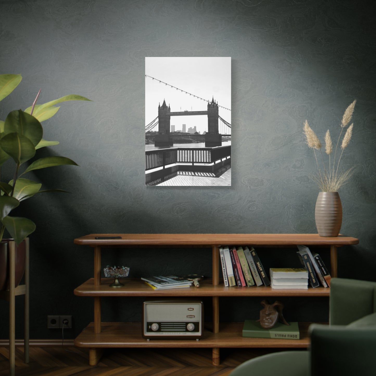 London Tower Bridge Matte Canvas