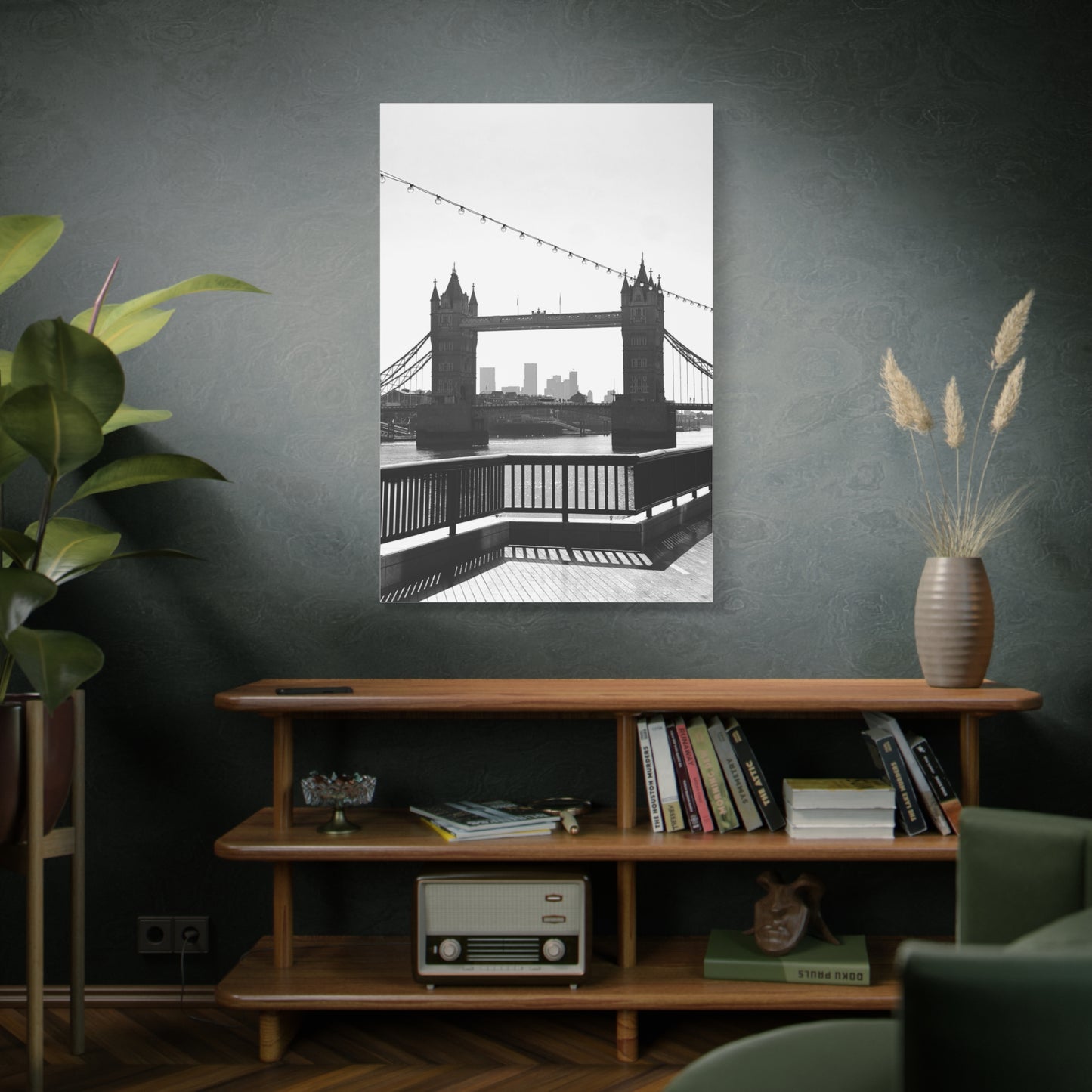 London Tower Bridge Matte Canvas