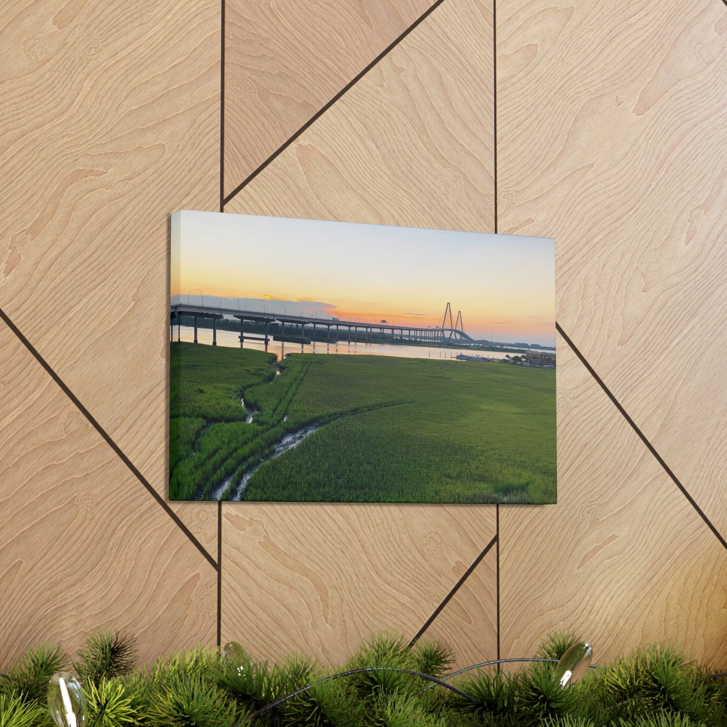 Cooper River Bridge Morning Gallery Canvas