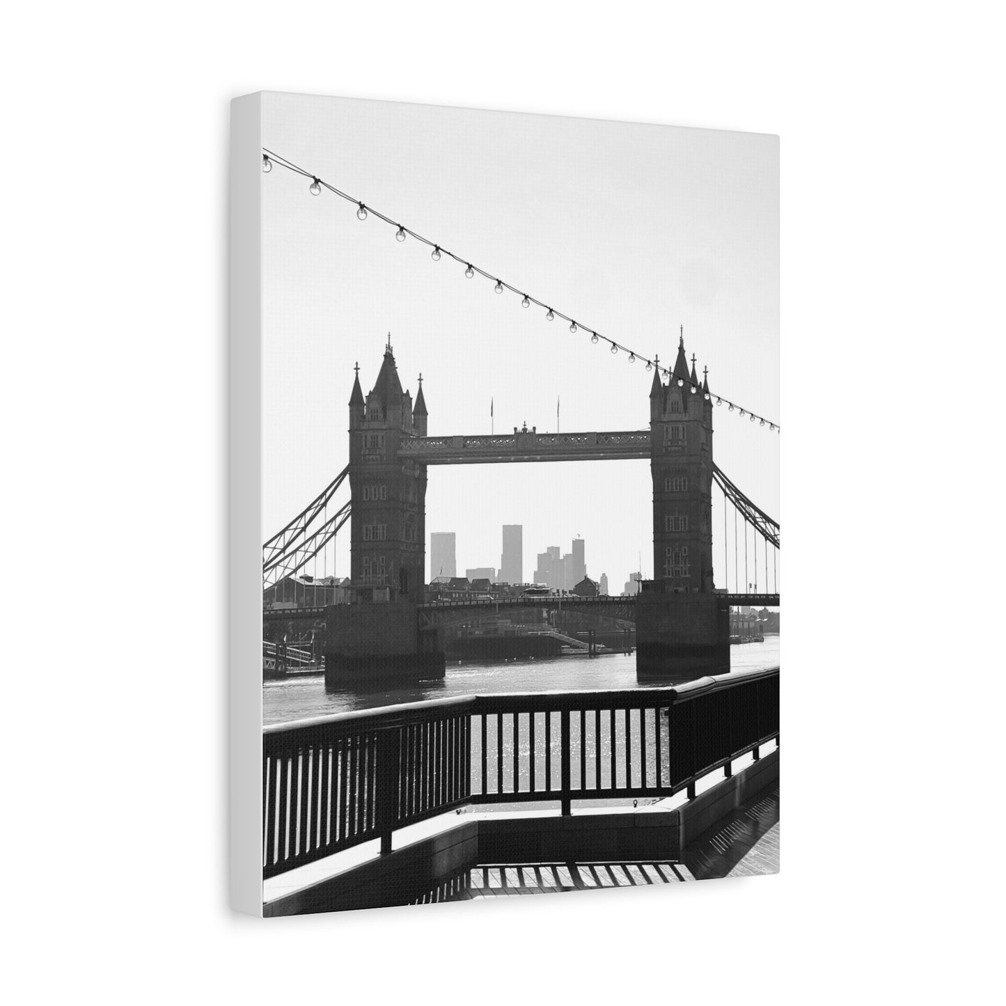 London Tower Bridge Matte Canvas