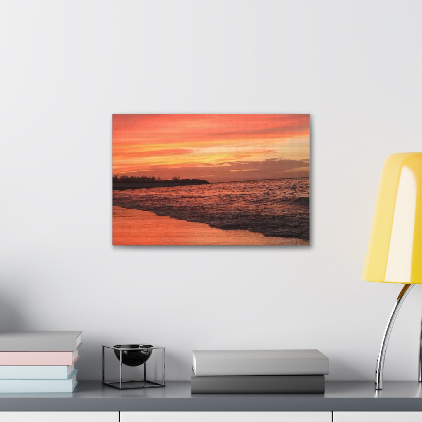 Montego Bay Jamaica Sunset Canvas Gallery Wraps