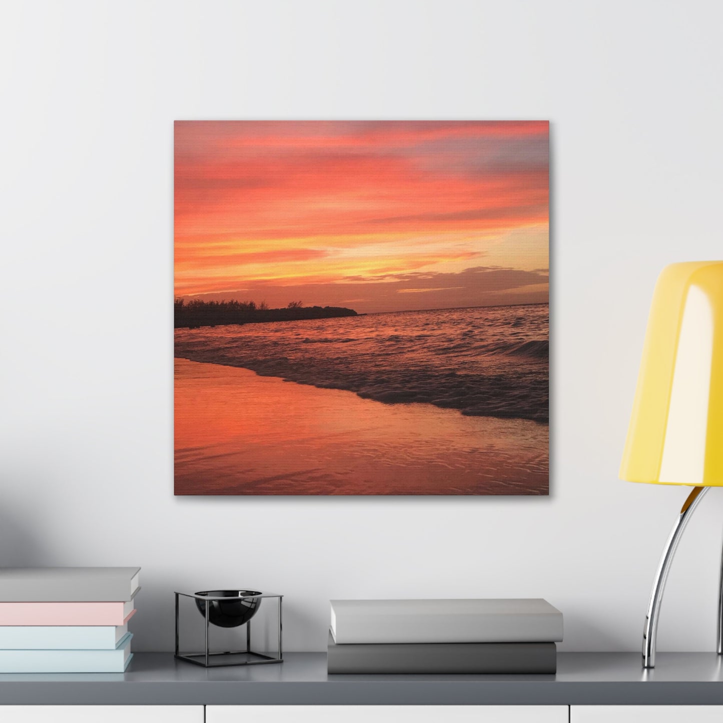 Montego Bay Jamaica Sunset Canvas Gallery Wraps