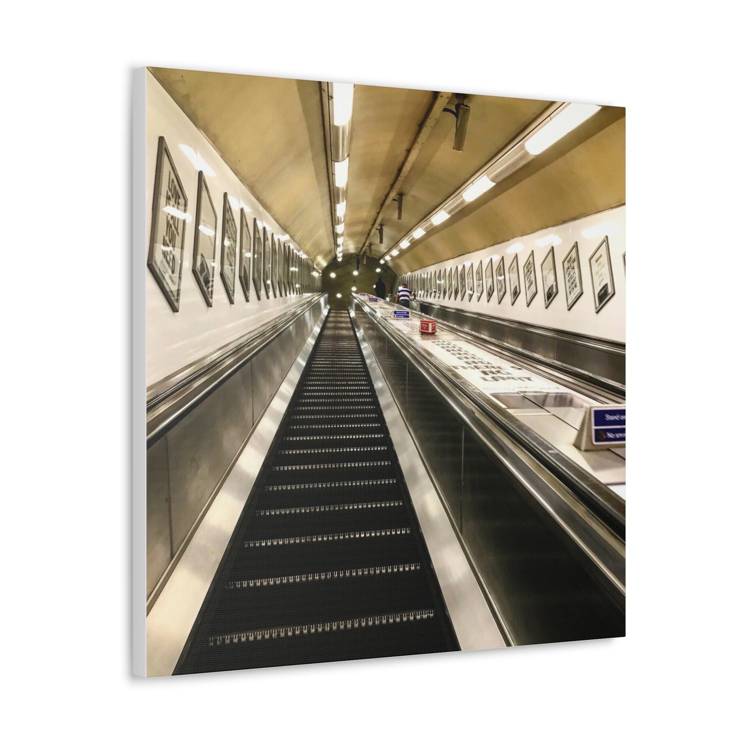 London Escalator Gallery Wraps