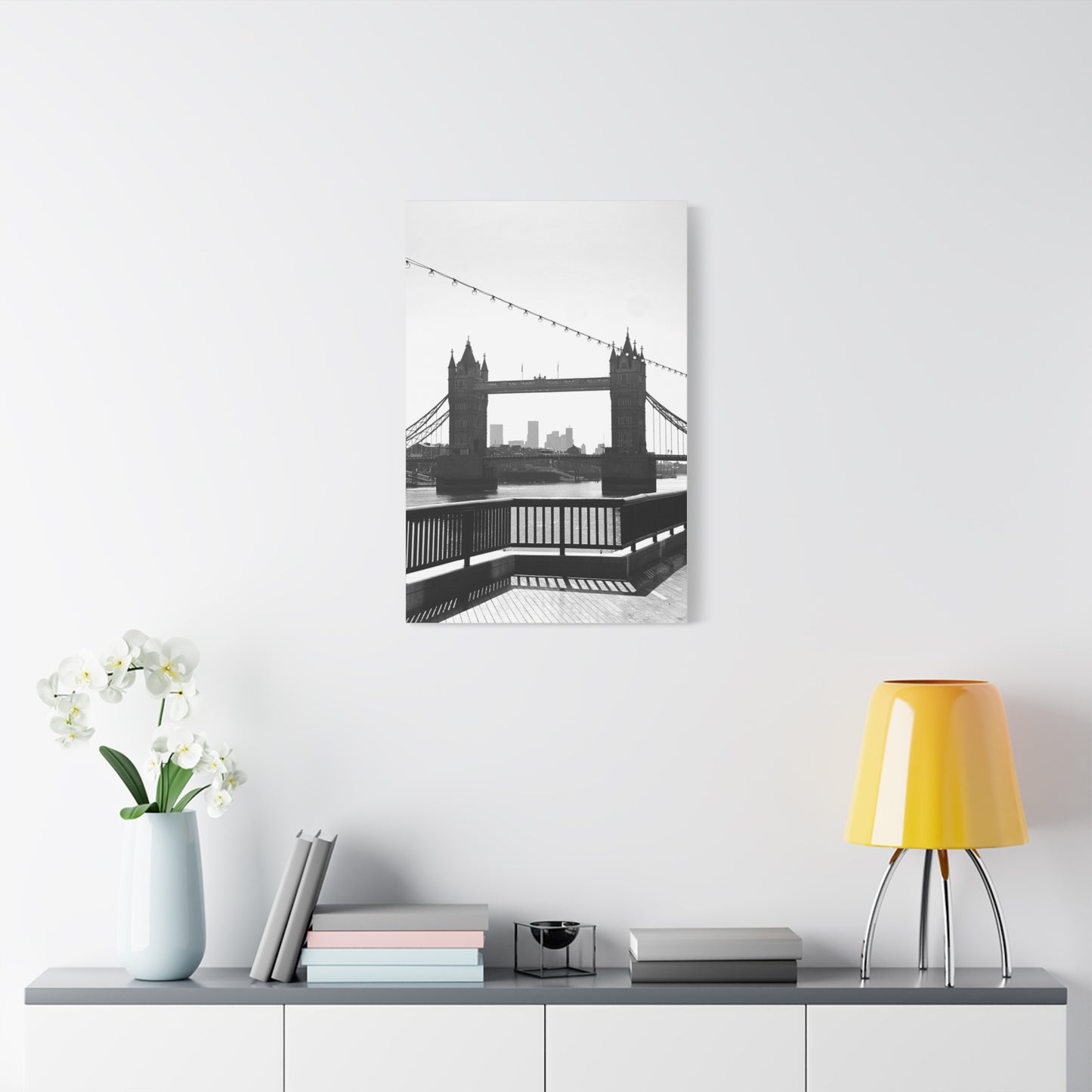 London Tower Bridge Matte Canvas