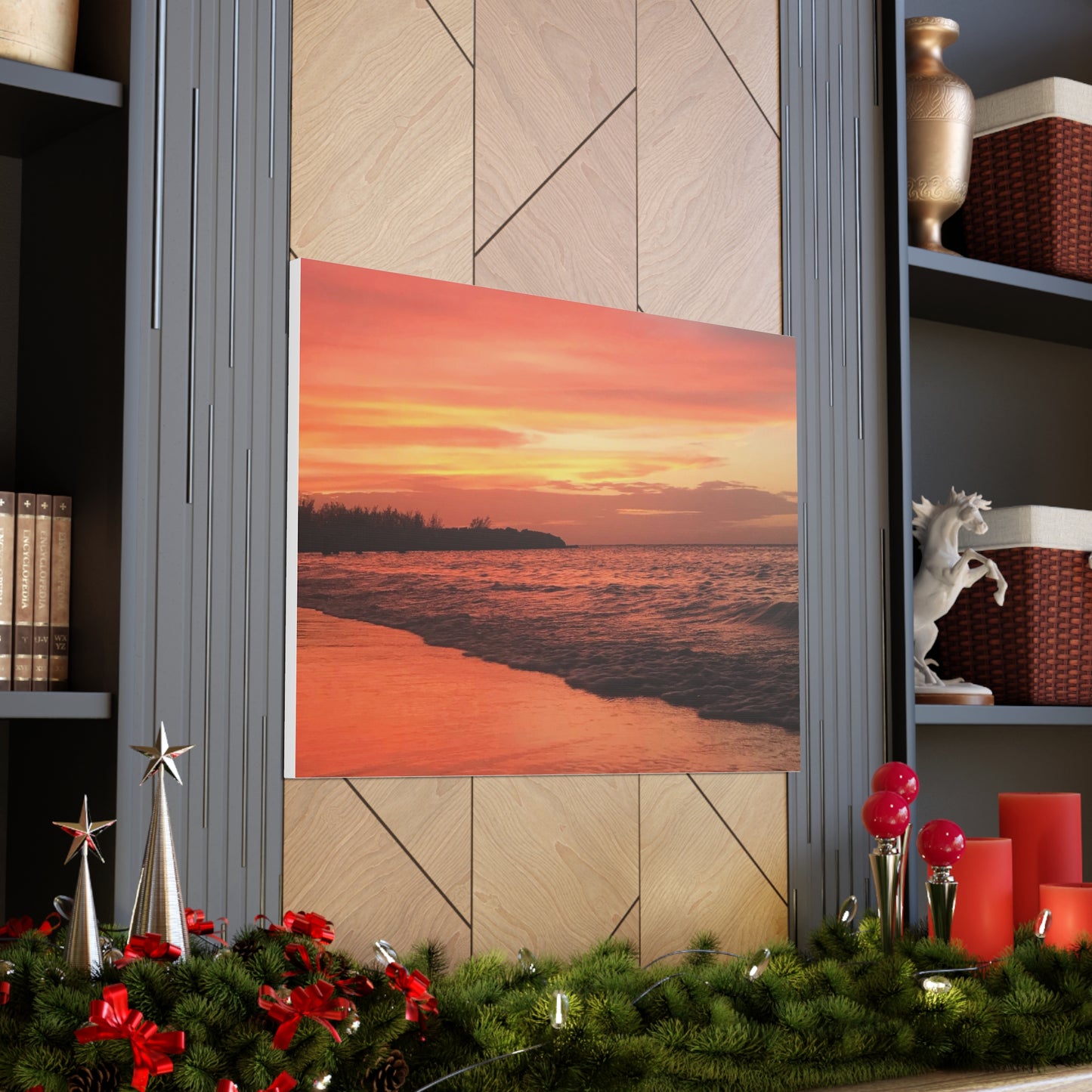 Montego Bay Jamaica Sunset Canvas Gallery Wraps