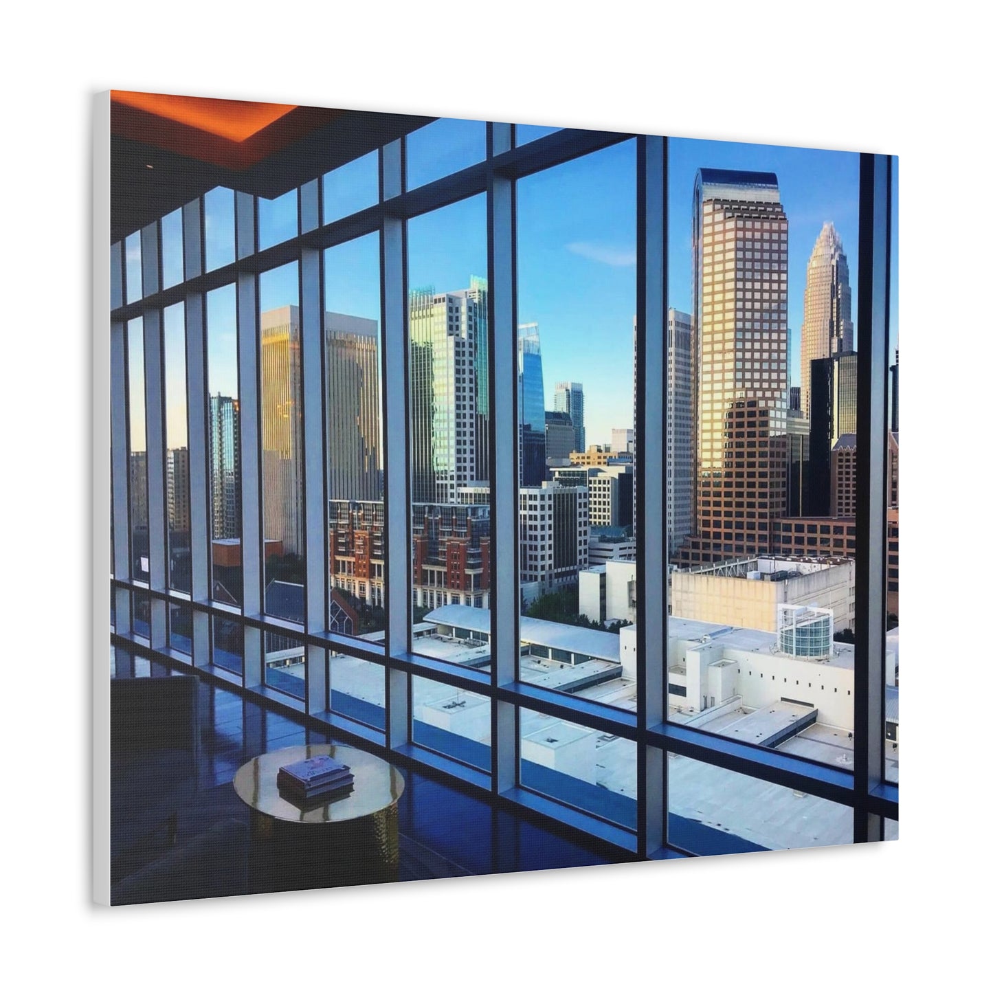 Uptown Charlotte Canvas Gallery Wraps