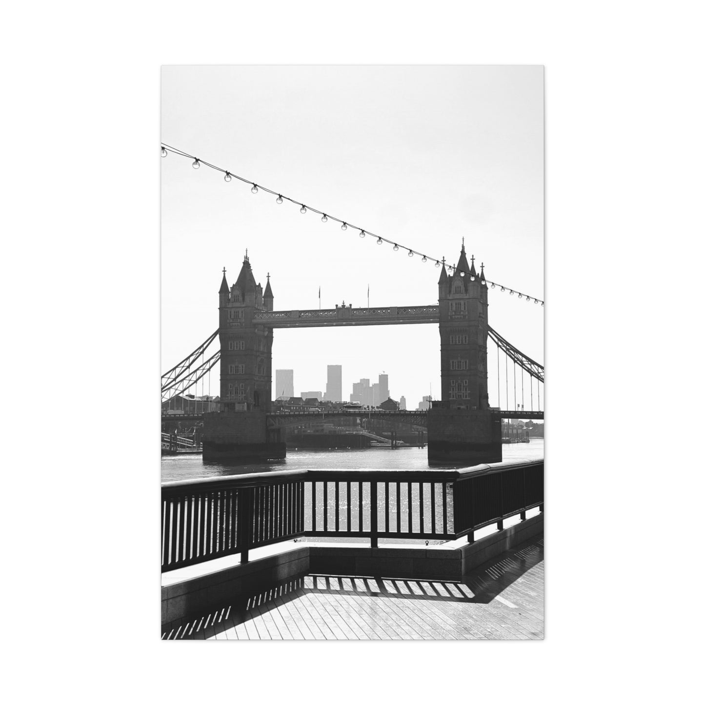 London Tower Bridge Matte Canvas