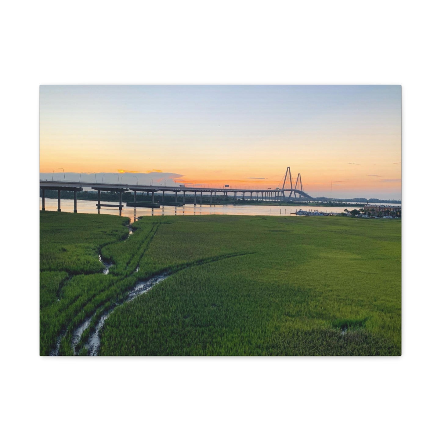 Cooper River Bridge Morning Gallery Canvas