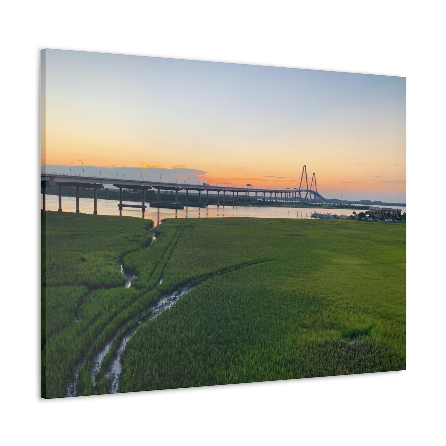 Cooper River Bridge Morning Gallery Canvas