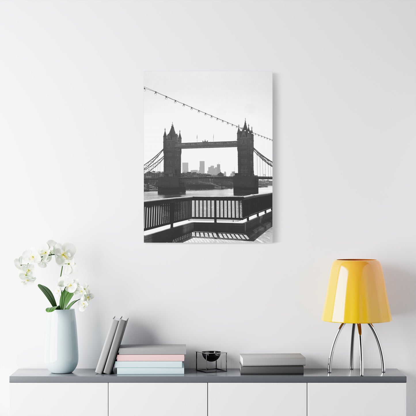 London Tower Bridge Matte Canvas