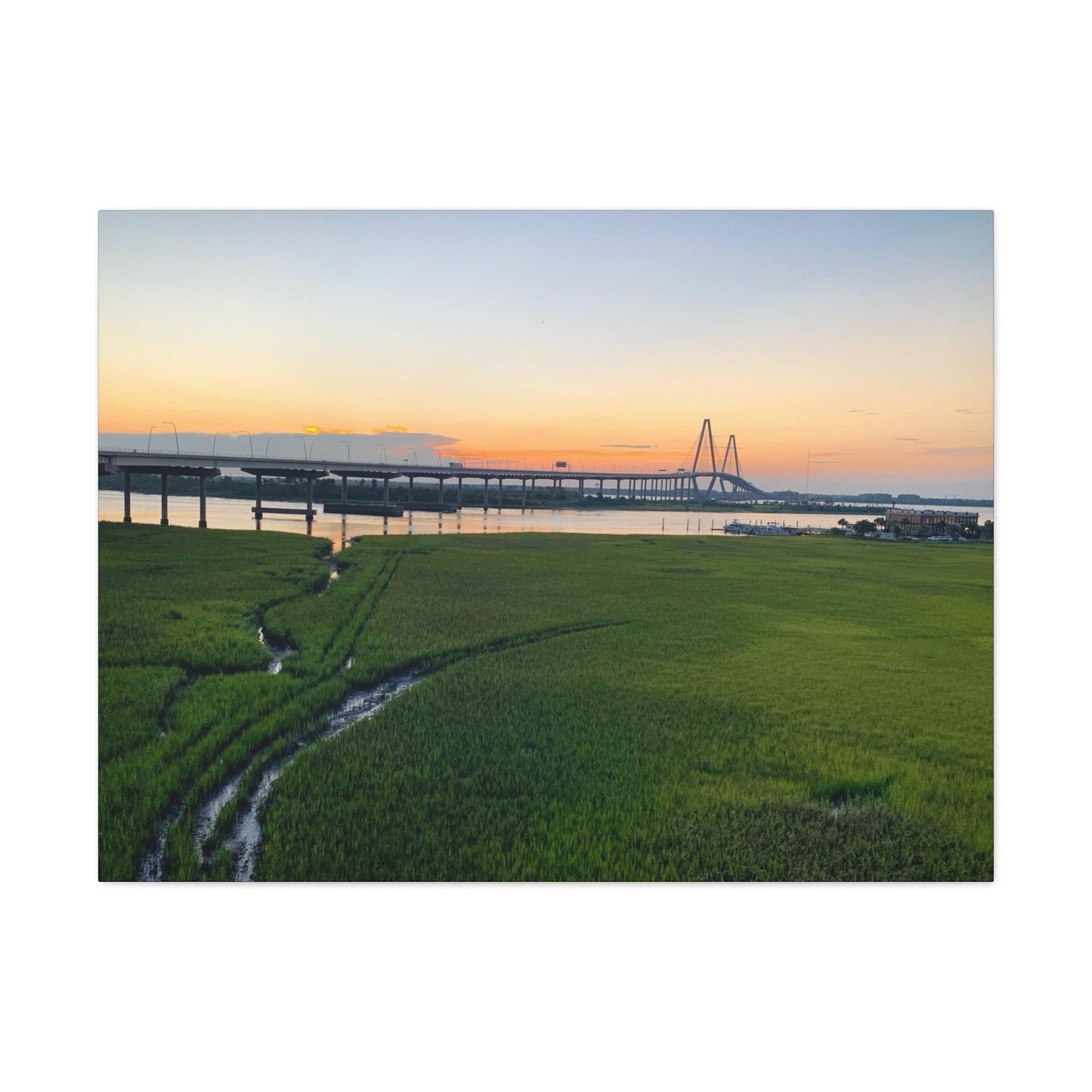 Cooper River Bridge Morning Gallery Canvas