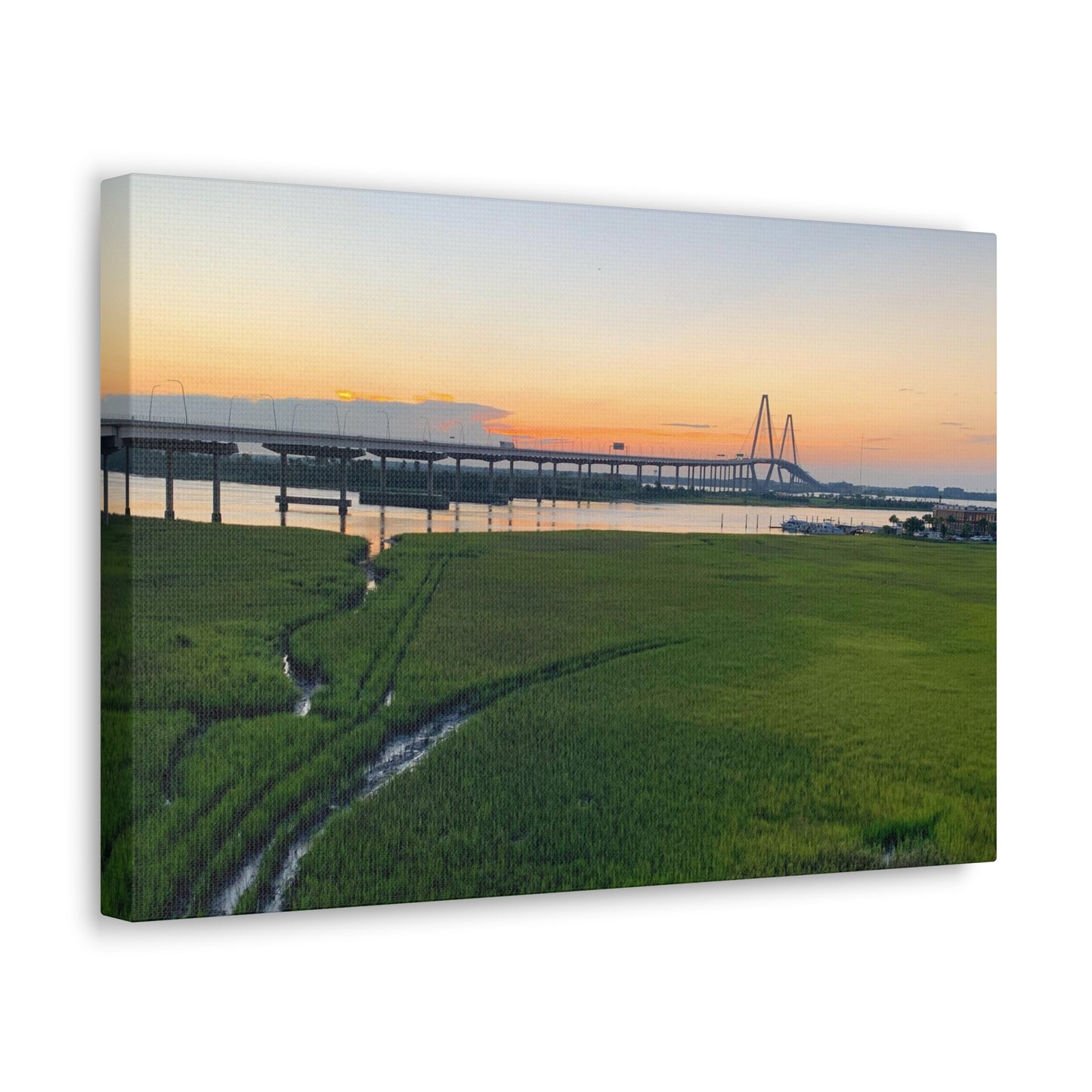 Cooper River Bridge Morning Gallery Canvas