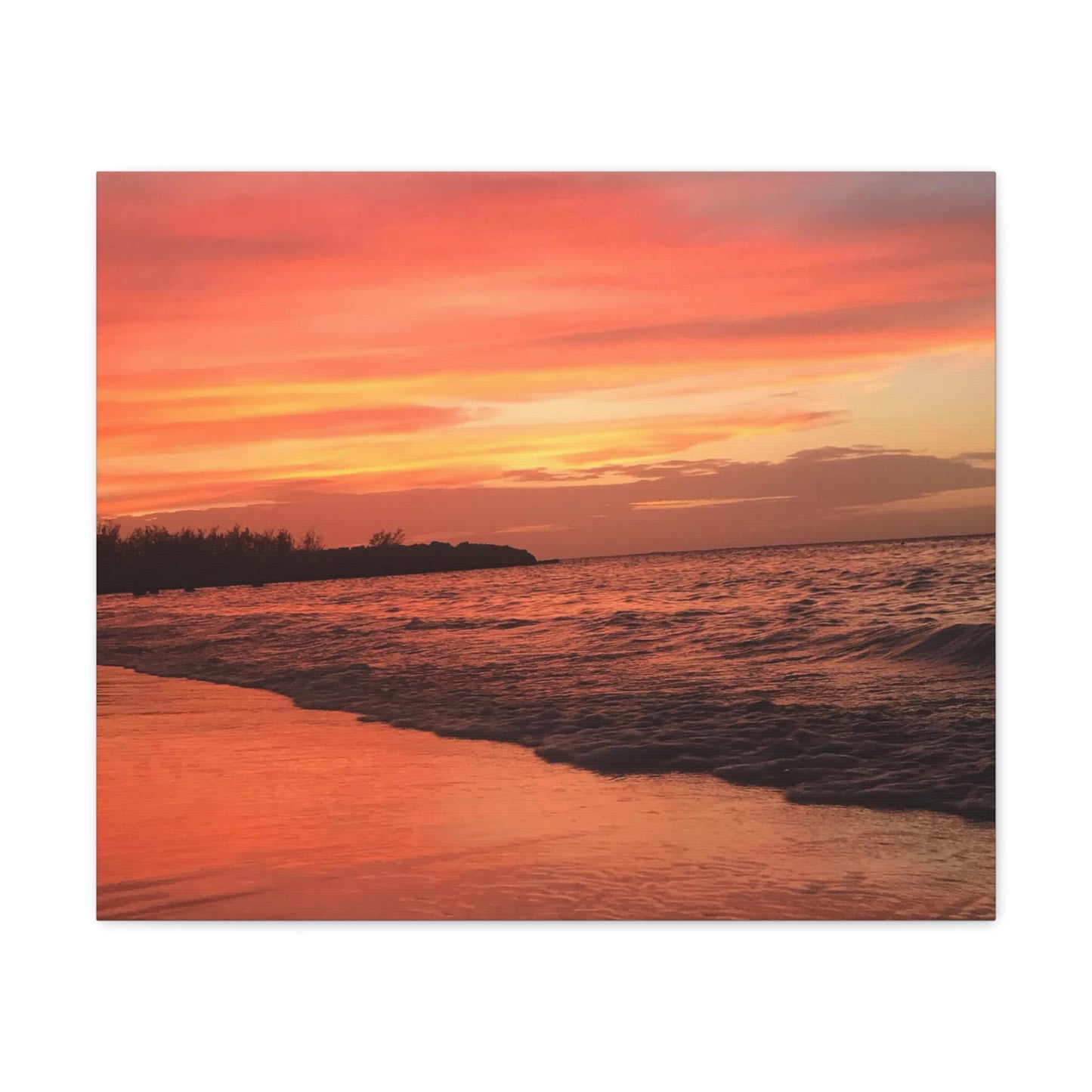 Montego Bay Jamaica Sunset Canvas Gallery Wraps