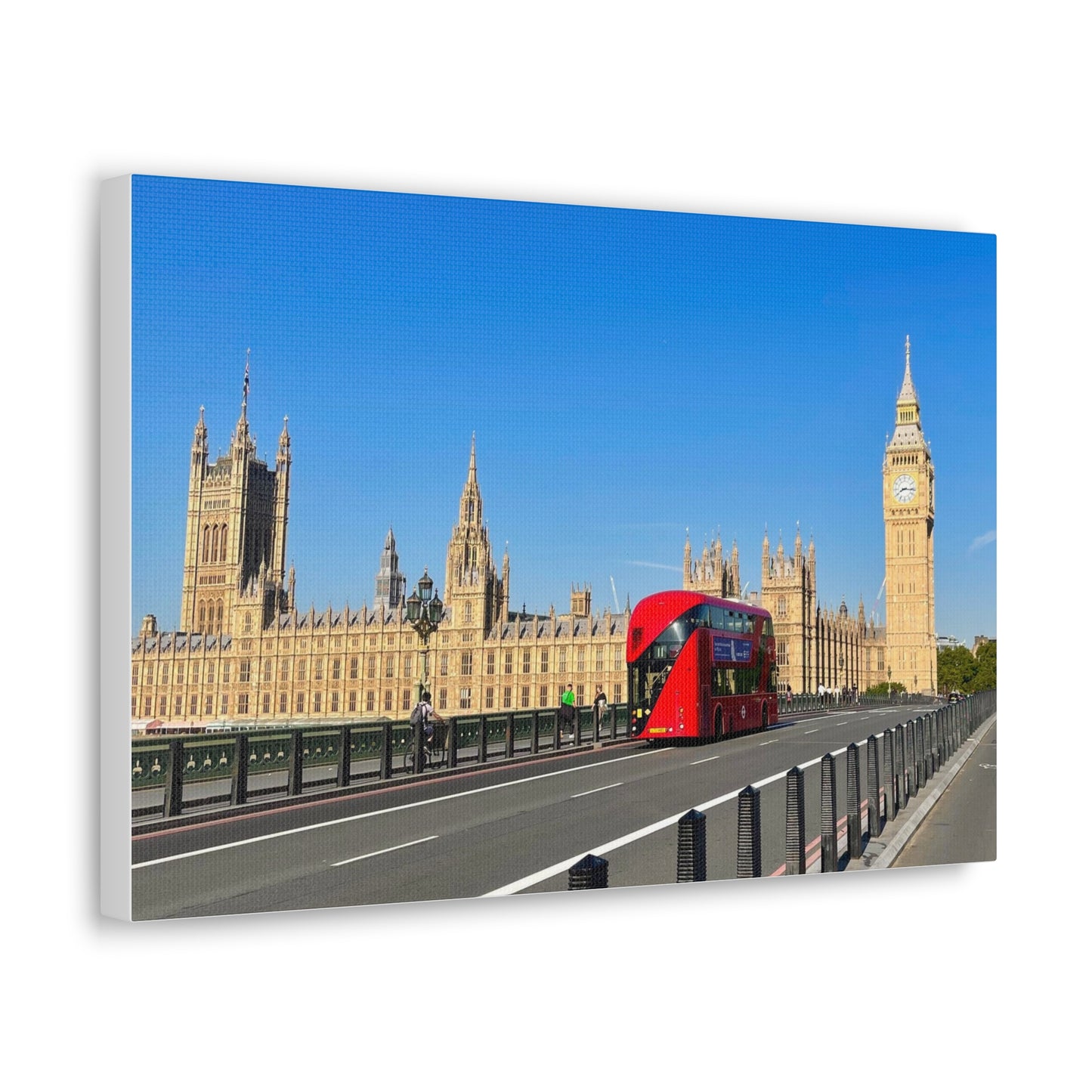 Big Ben Double Decker Canvas Gallery Wraps