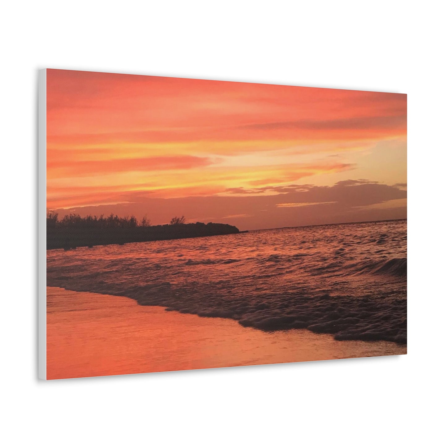 Montego Bay Jamaica Sunset Canvas Gallery Wraps