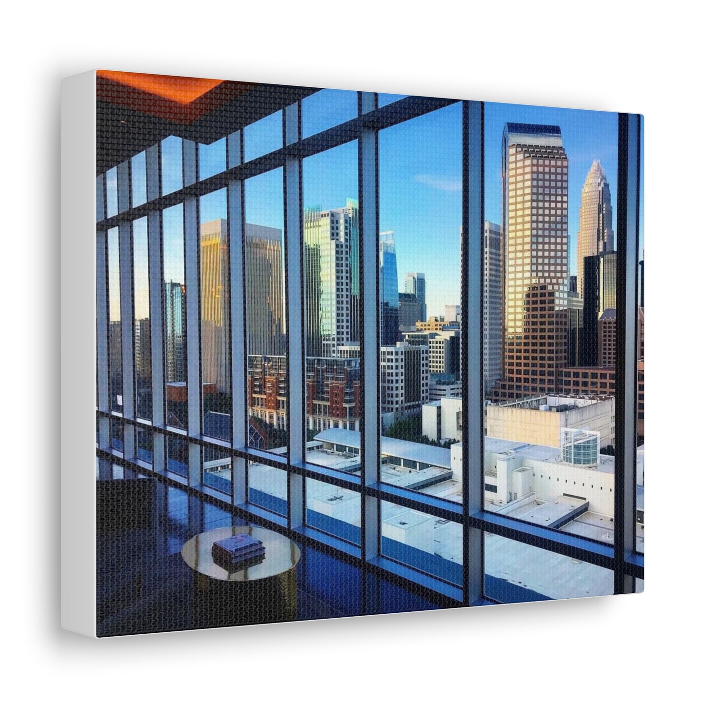 Uptown Charlotte Canvas Gallery Wraps