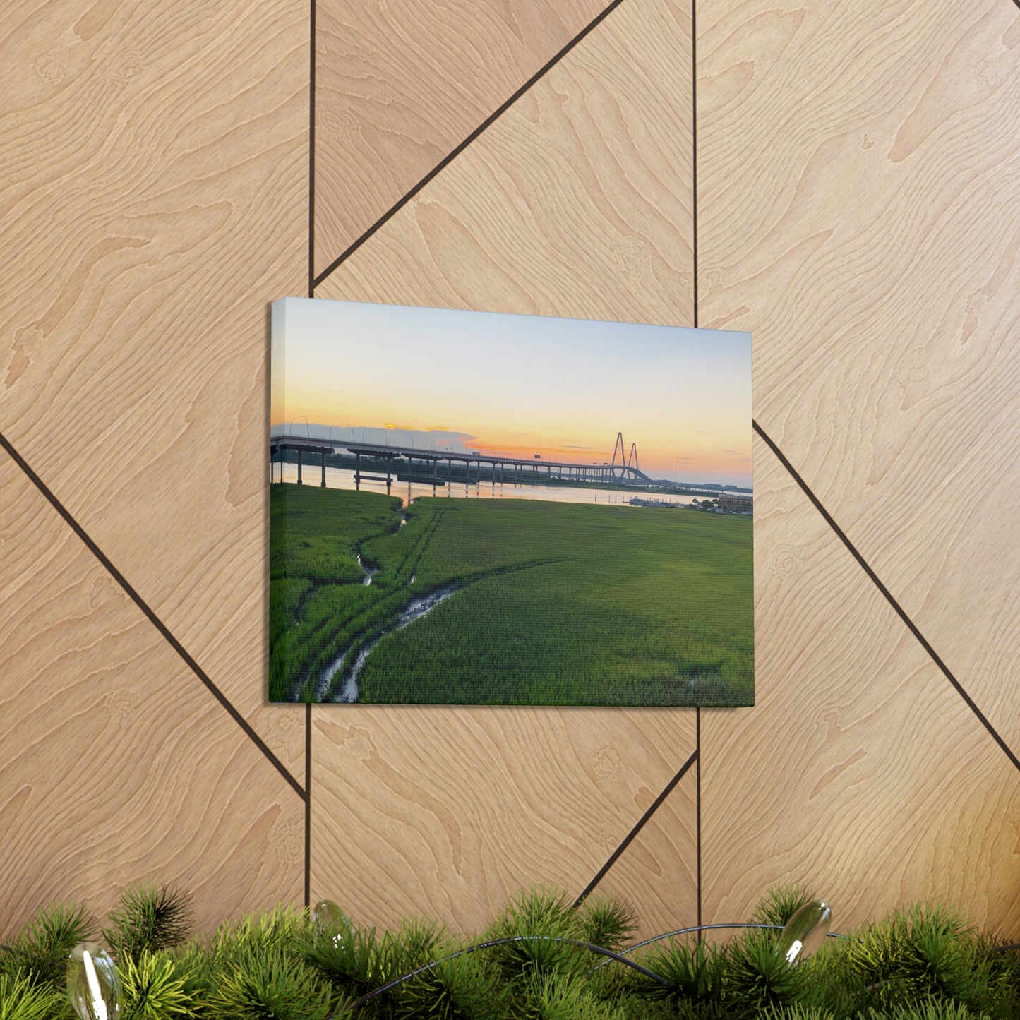 Cooper River Bridge Morning Gallery Canvas