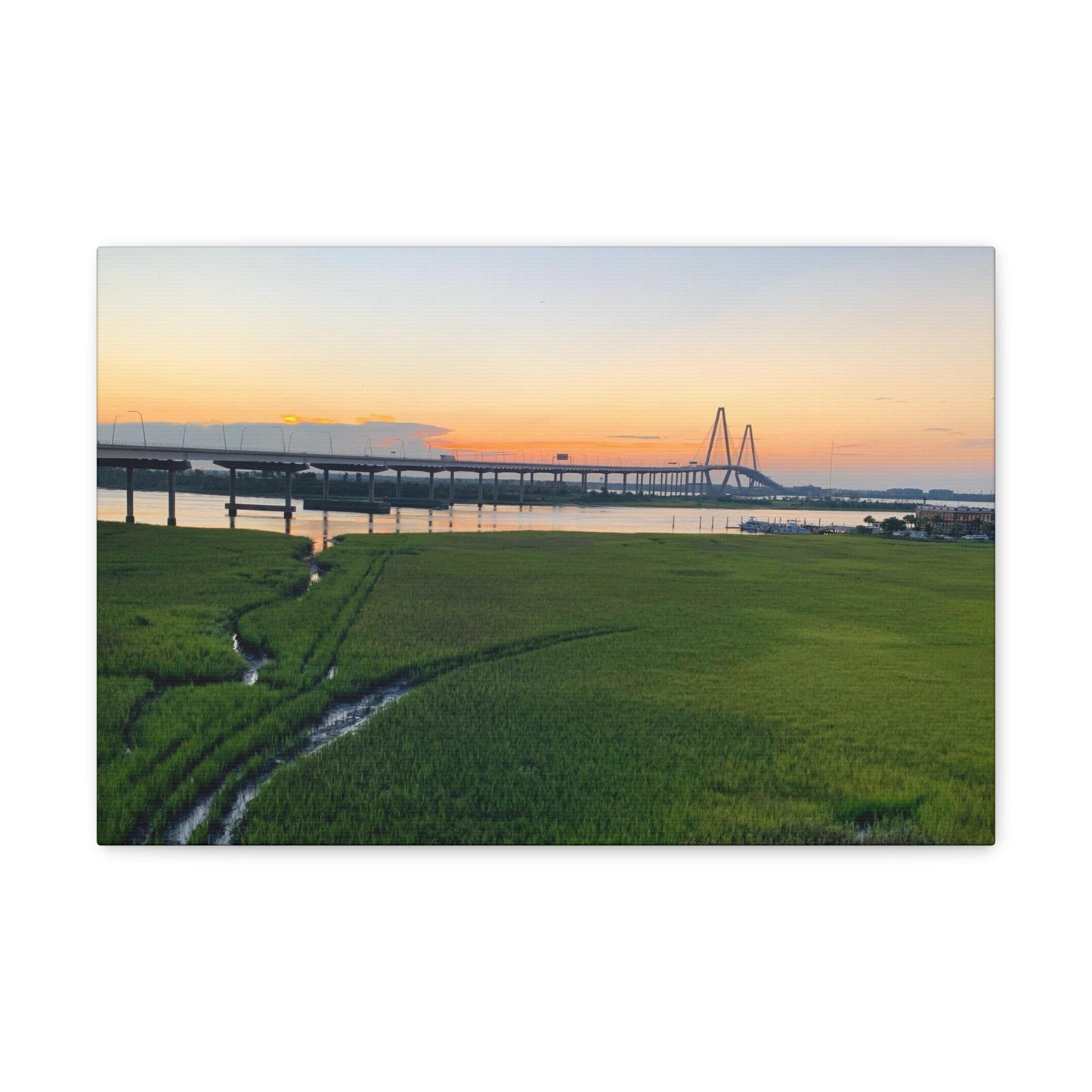 Cooper River Bridge Morning Gallery Canvas