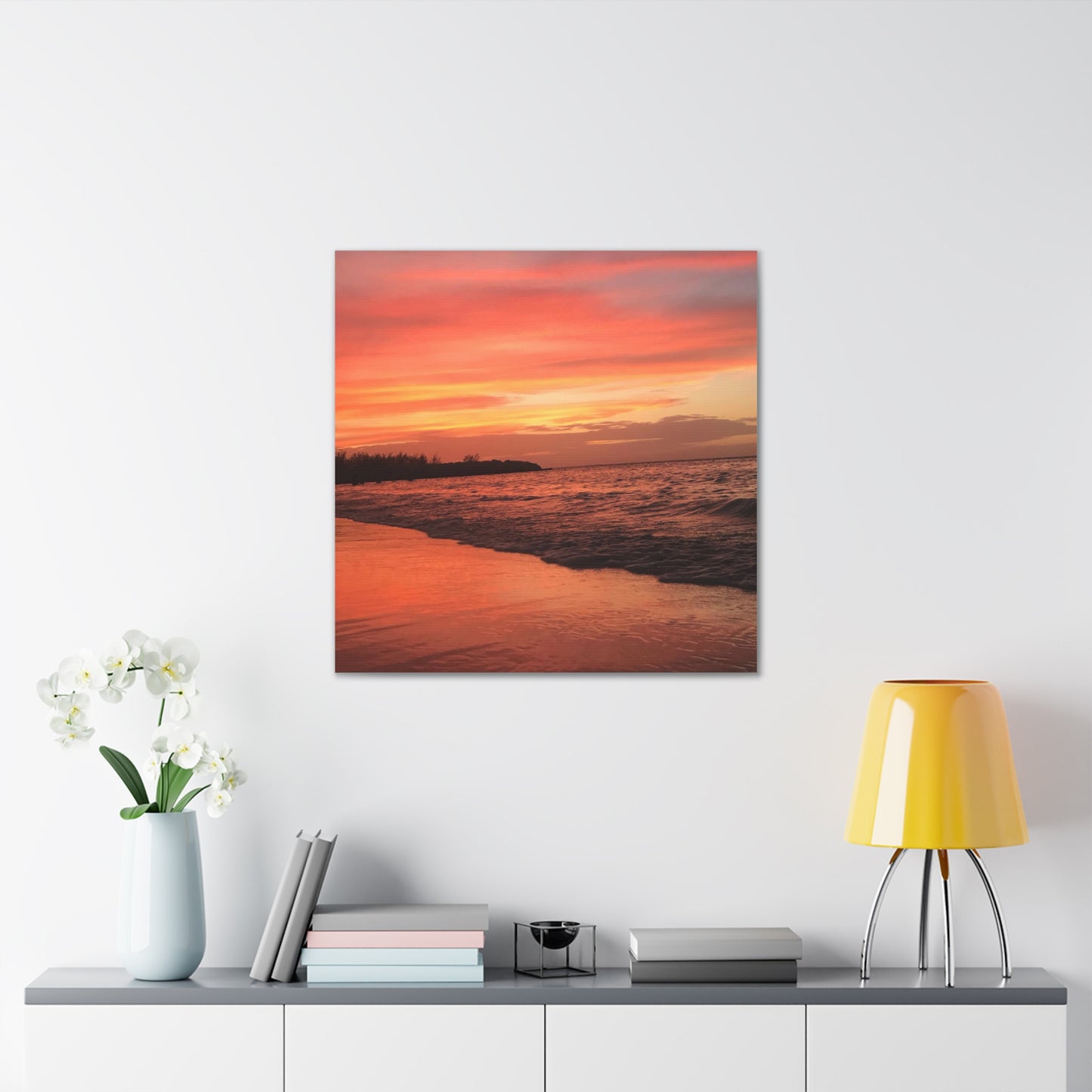 Montego Bay Jamaica Sunset Canvas Gallery Wraps