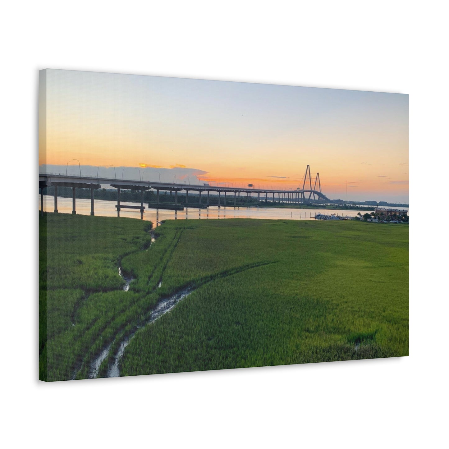 Cooper River Bridge Morning Gallery Canvas