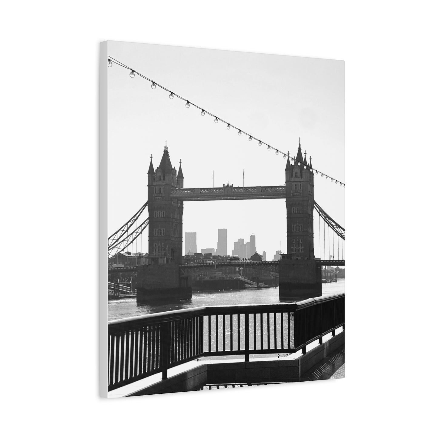 London Tower Bridge Matte Canvas