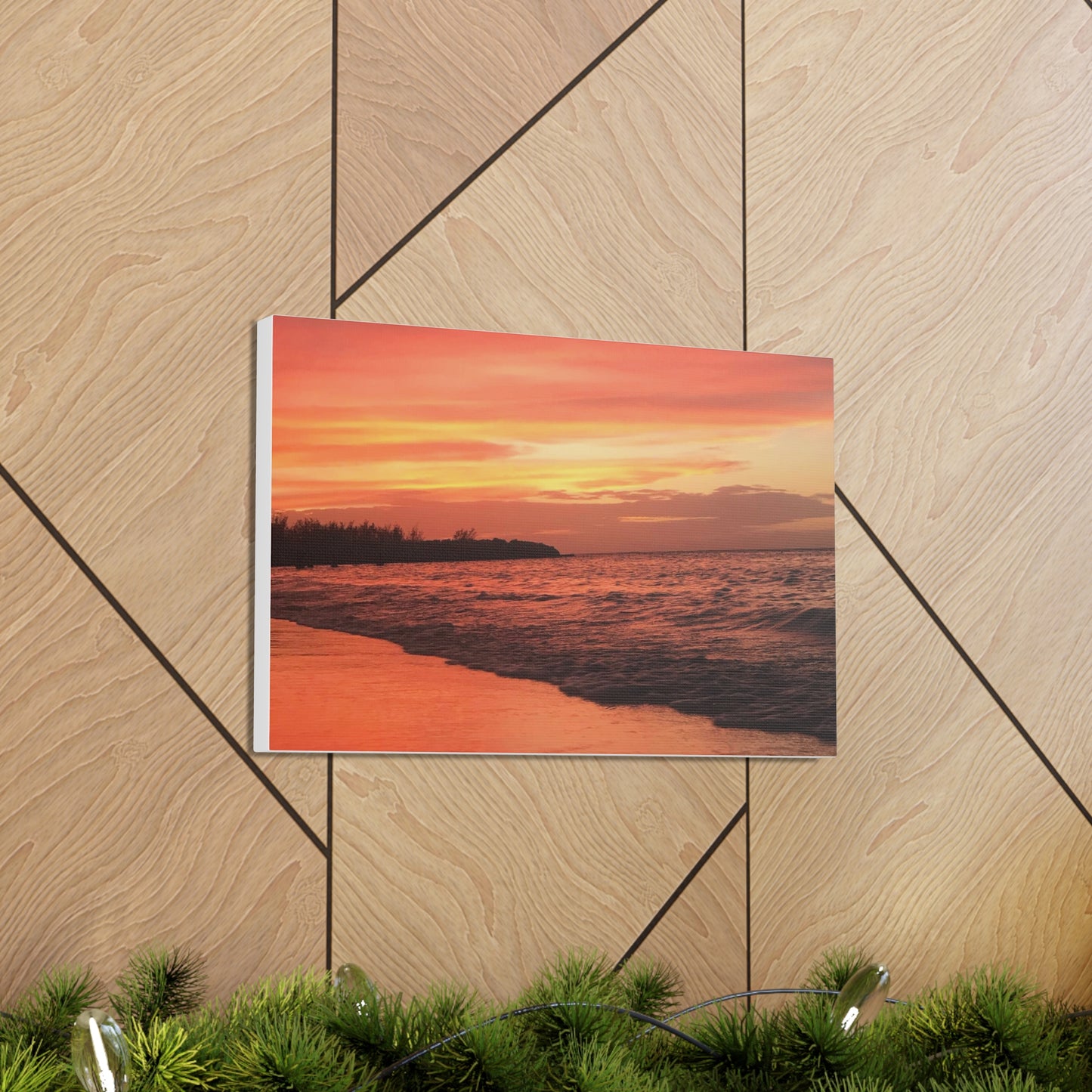 Montego Bay Jamaica Sunset Canvas Gallery Wraps