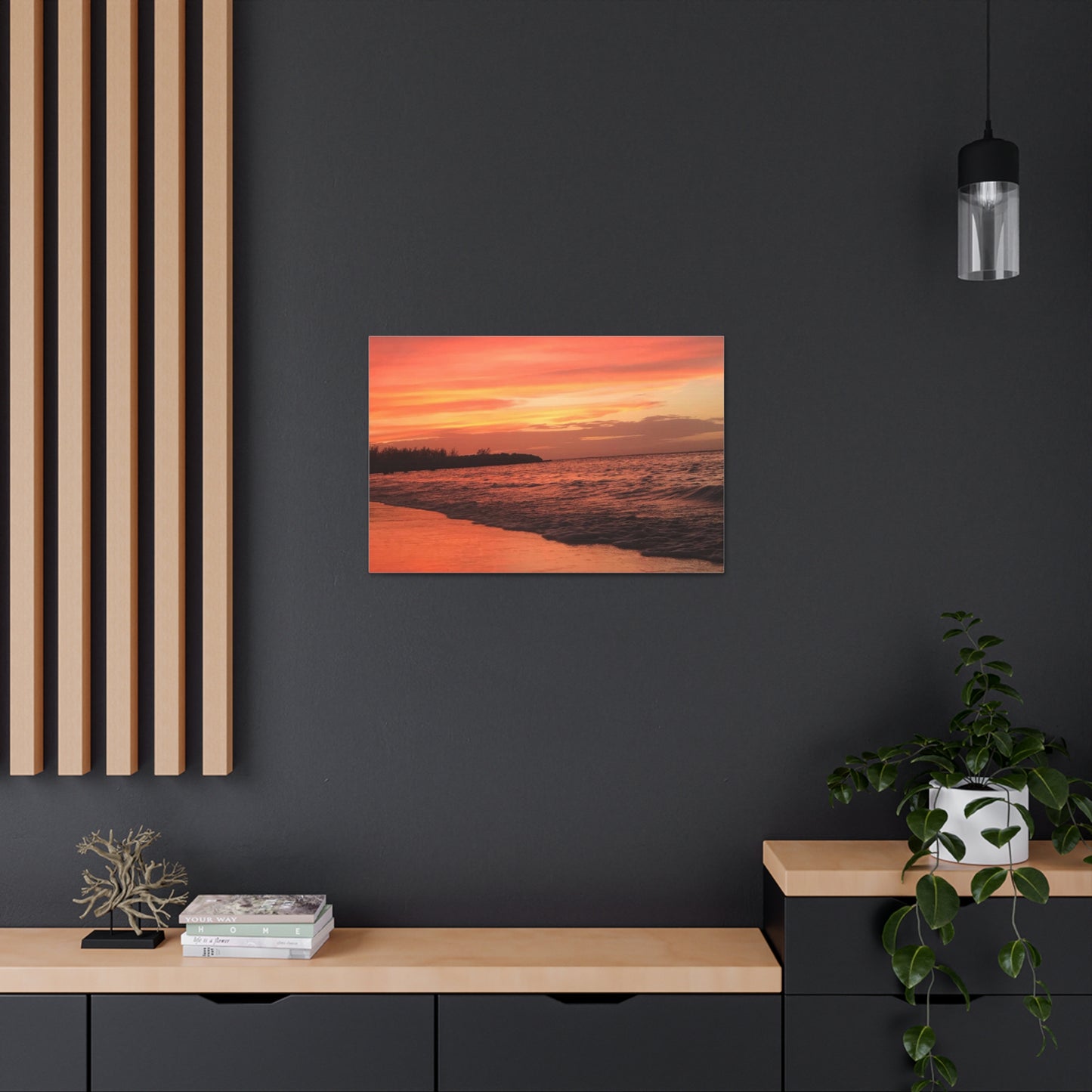 Montego Bay Jamaica Sunset Canvas Gallery Wraps