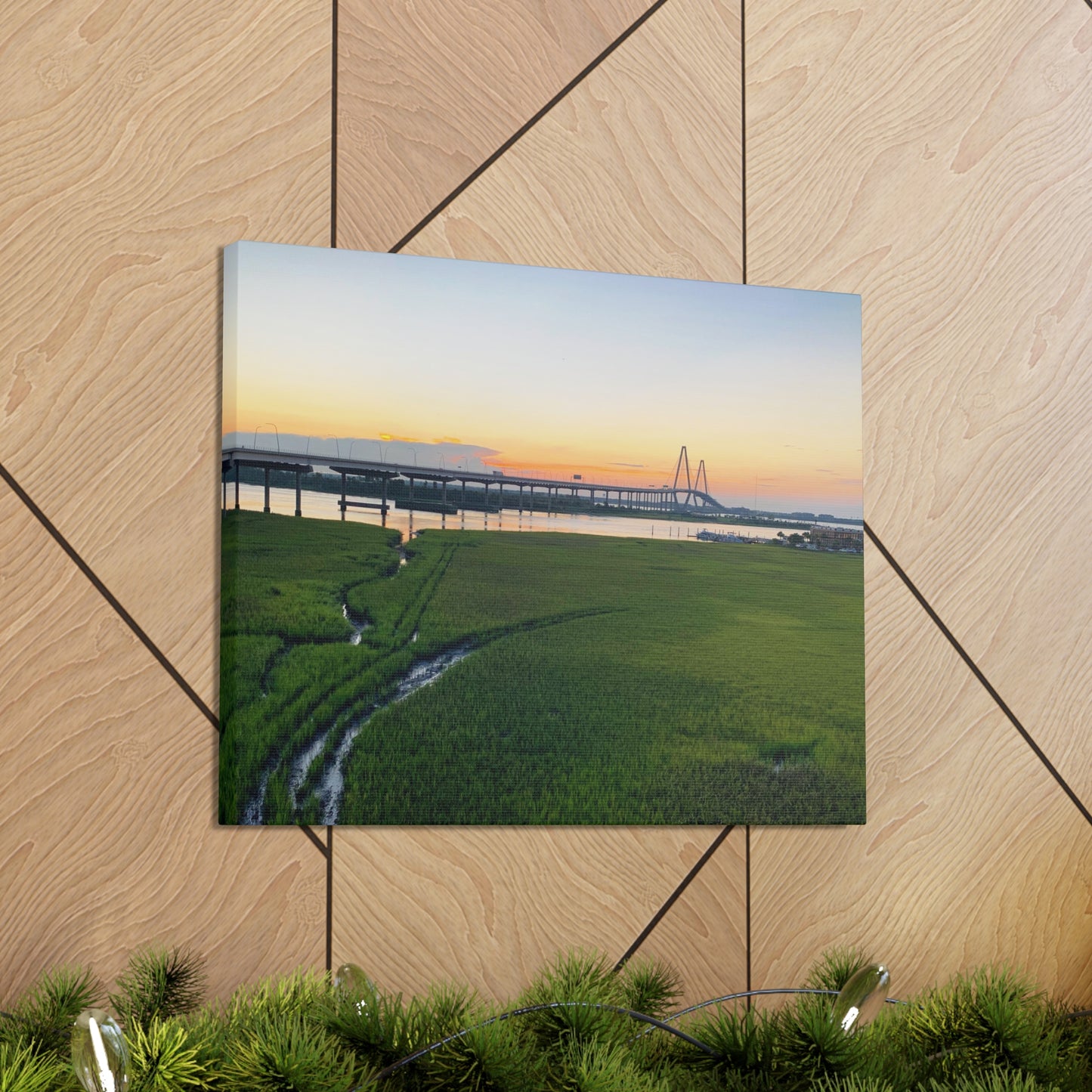 Cooper River Bridge Morning Gallery Canvas