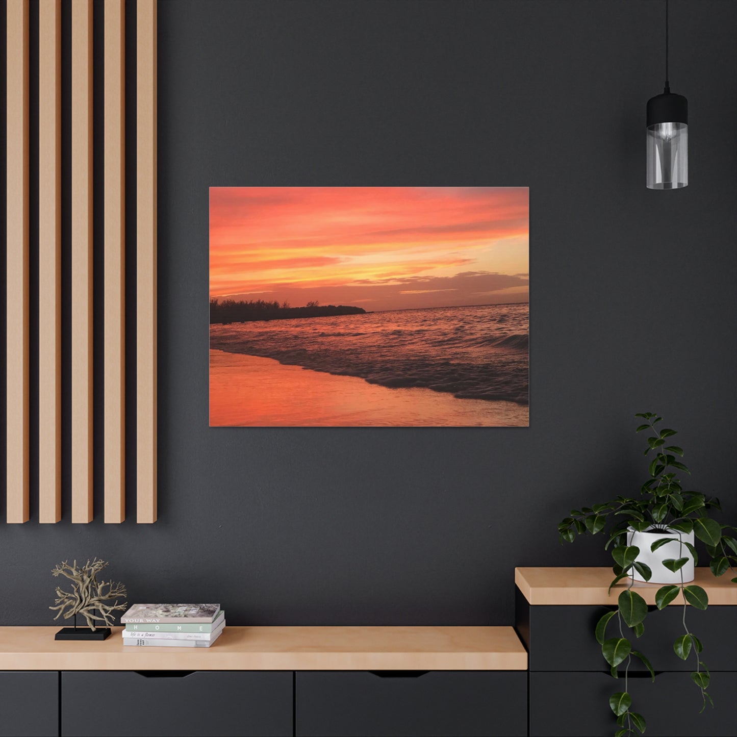 Montego Bay Jamaica Sunset Canvas Gallery Wraps