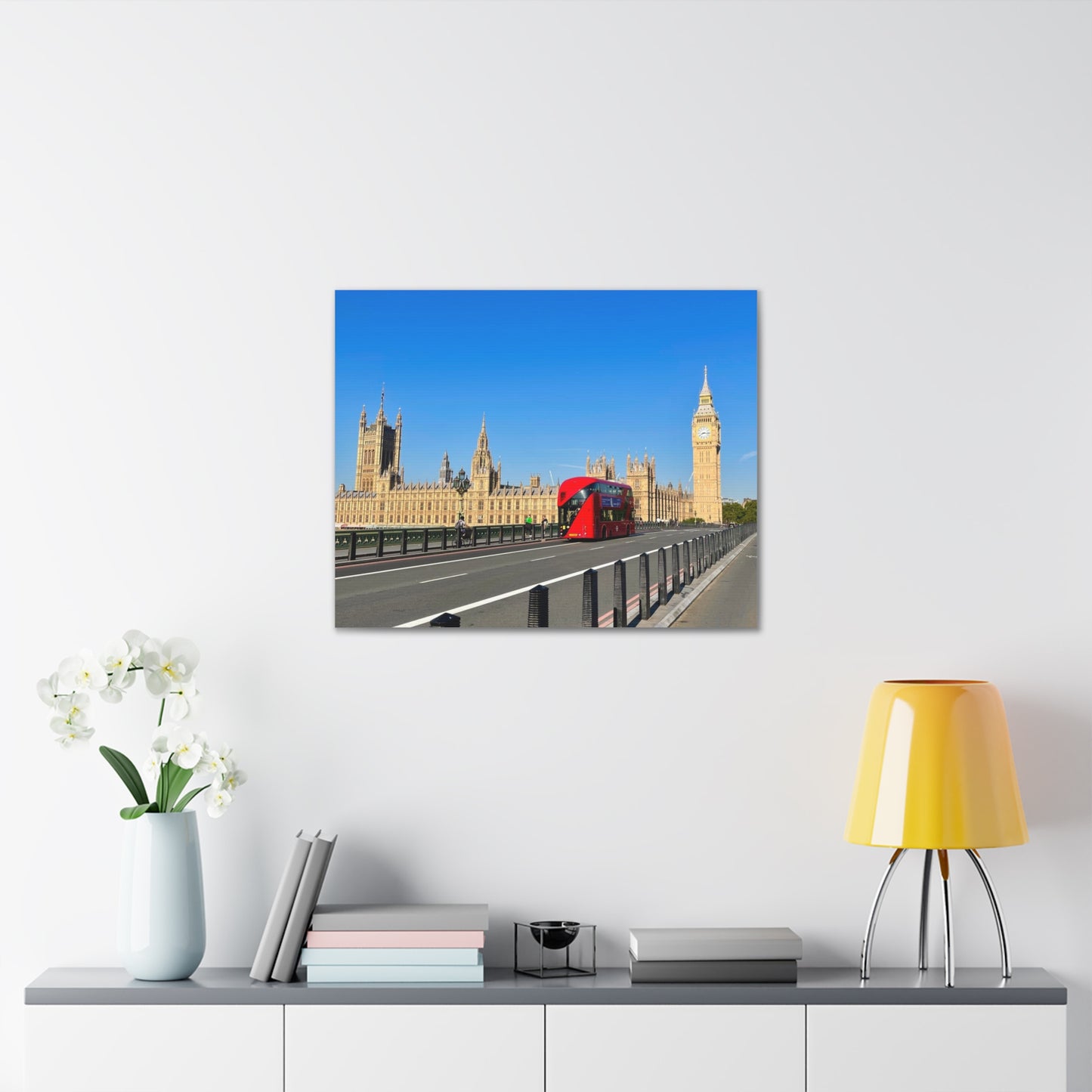 Big Ben Double Decker Canvas Gallery Wraps